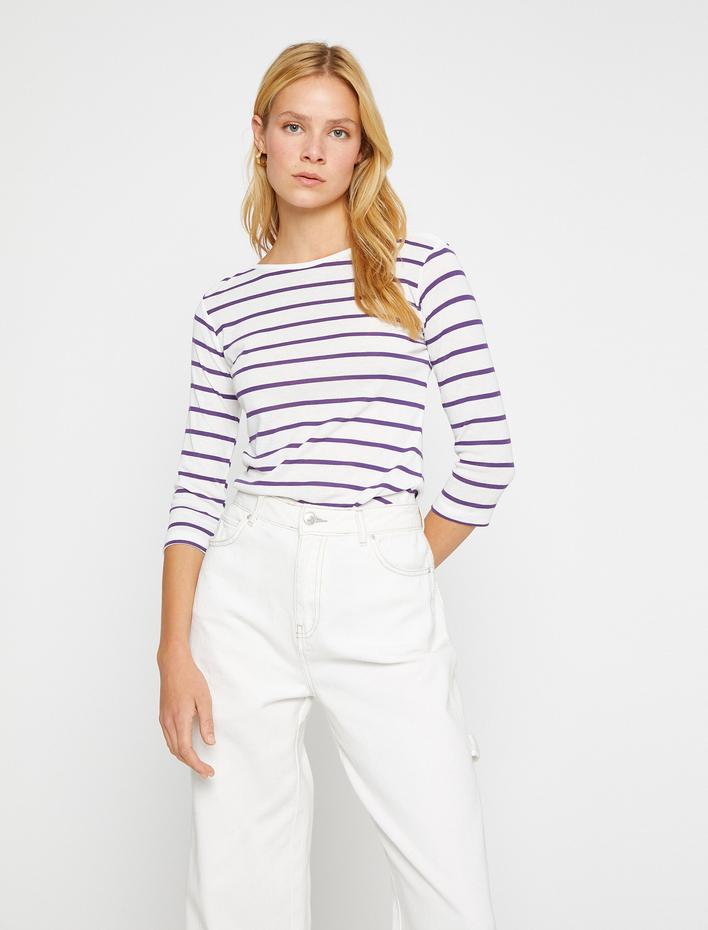  Uzun Kollu Basic Tişört