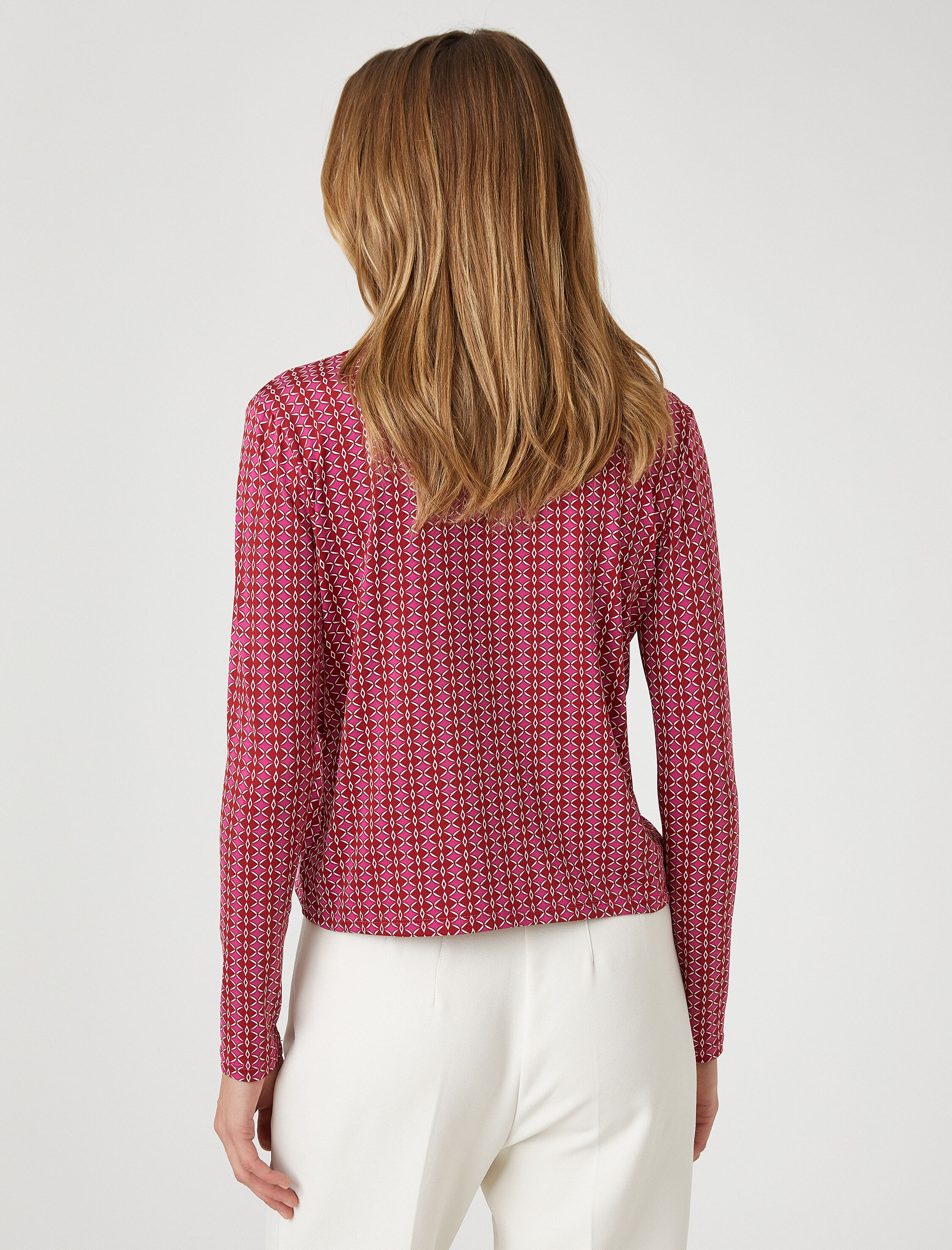   Düğmeli Uzun Kollu Gömlek