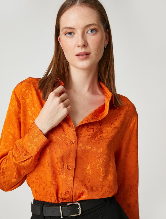  Jakarlı Gömlek Uzun Kollu