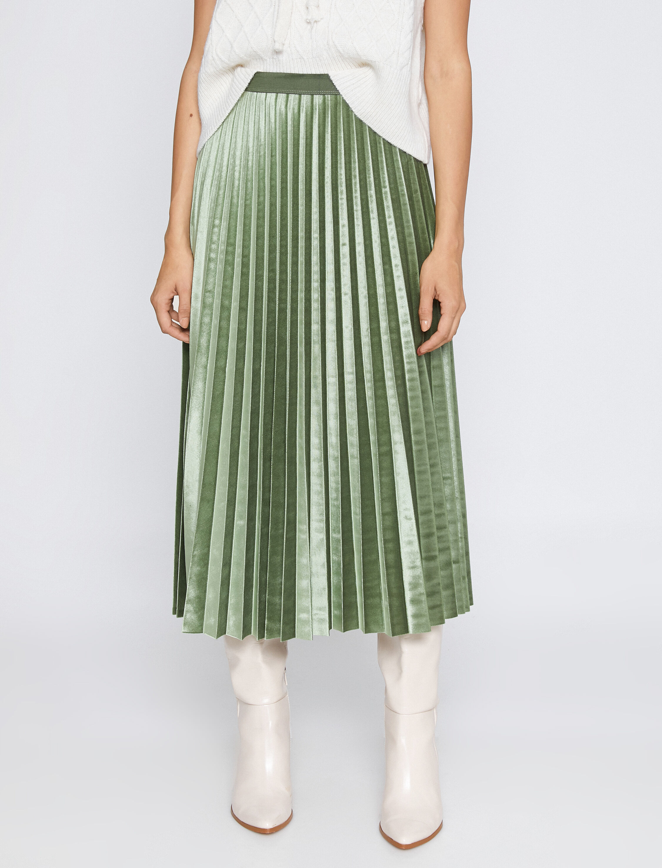   Midi Boy Piliseli Etek