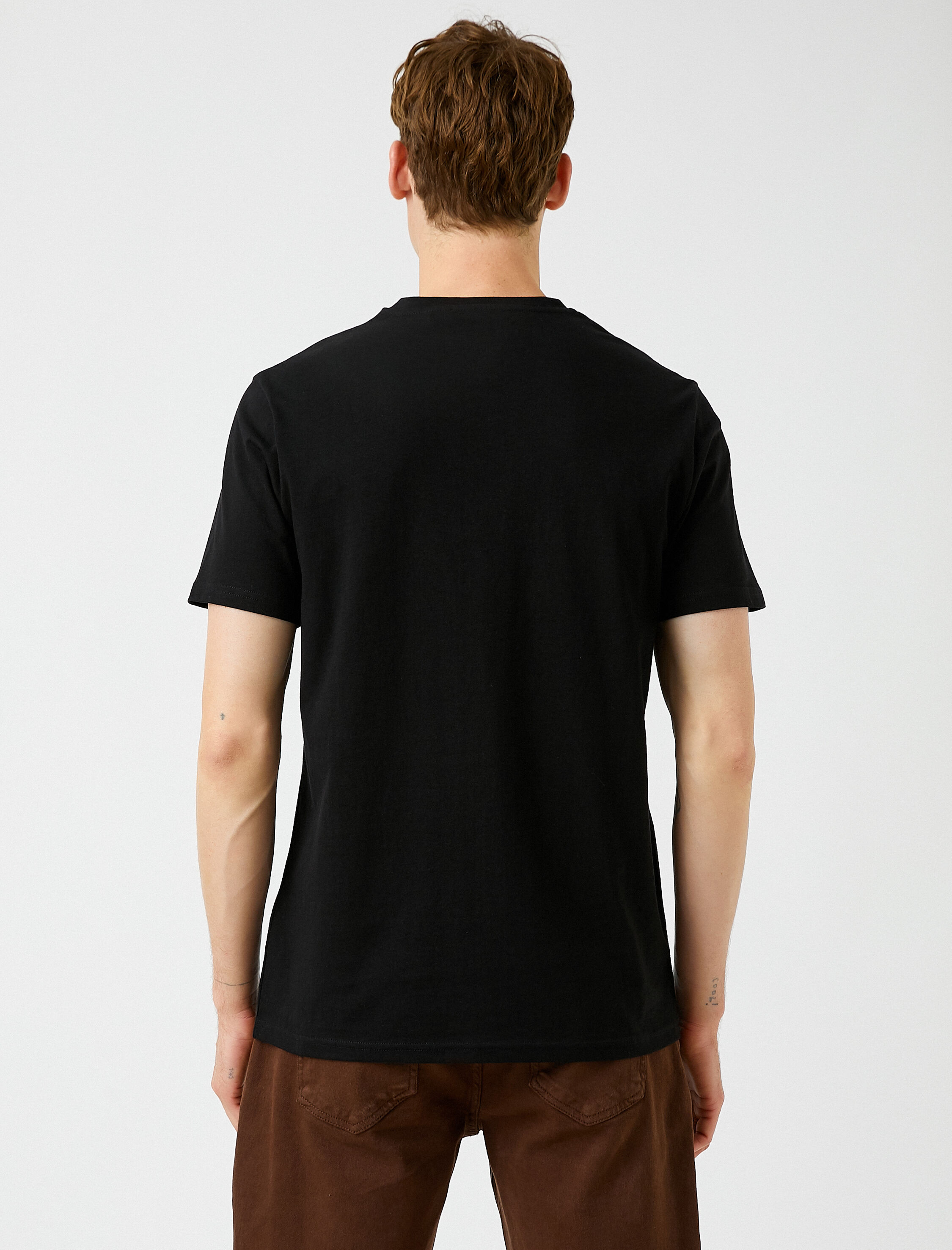   Bisiklet Yaka Basic Tişört