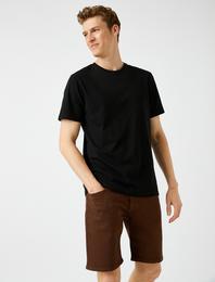 Bisiklet Yaka Basic Tişört