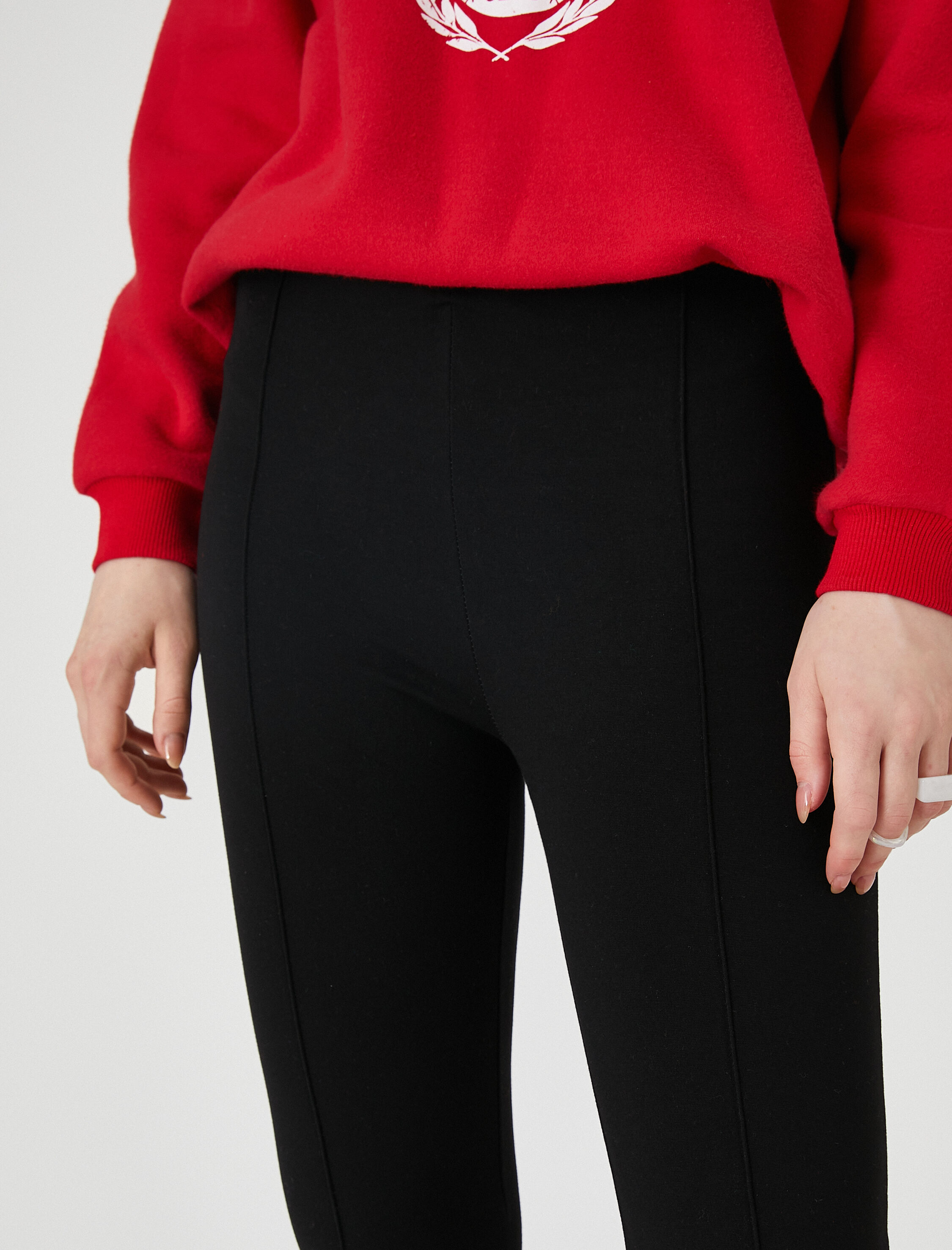   İspanyol Paça Pantolon Nervürlü