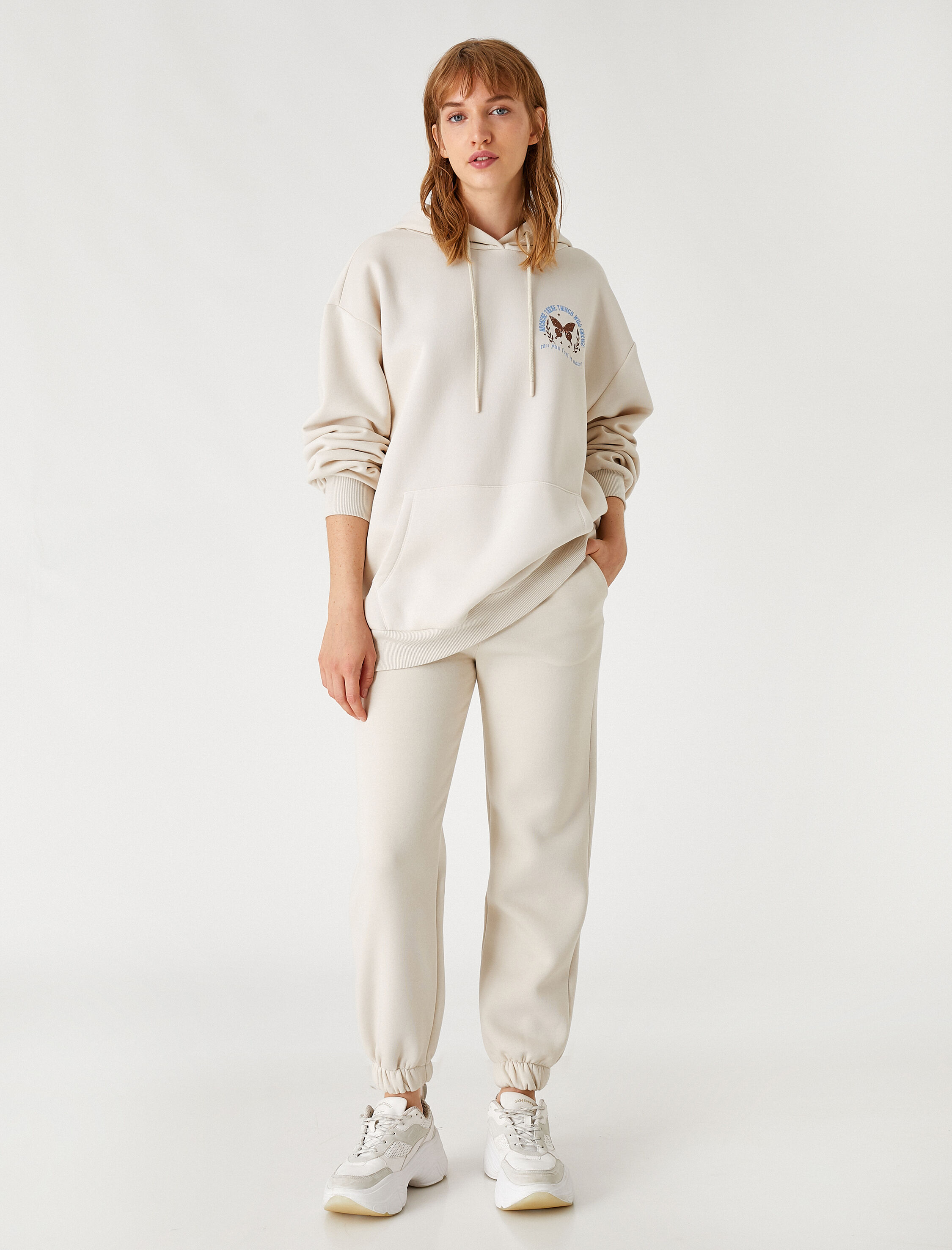   Jogger Eşofman Altı İçi Polarlı