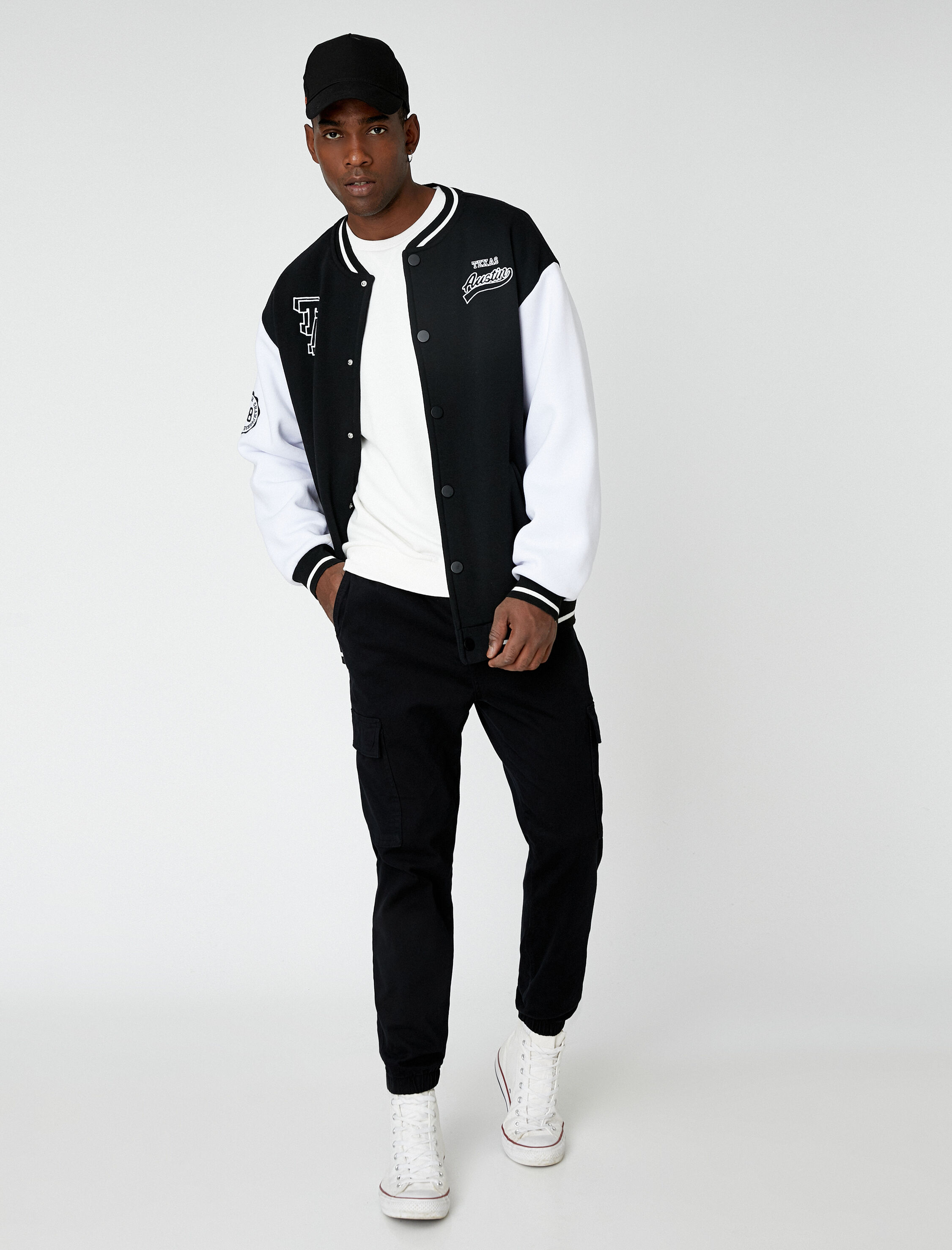   Basic Kargo Pantolon Beli Bağcıklı