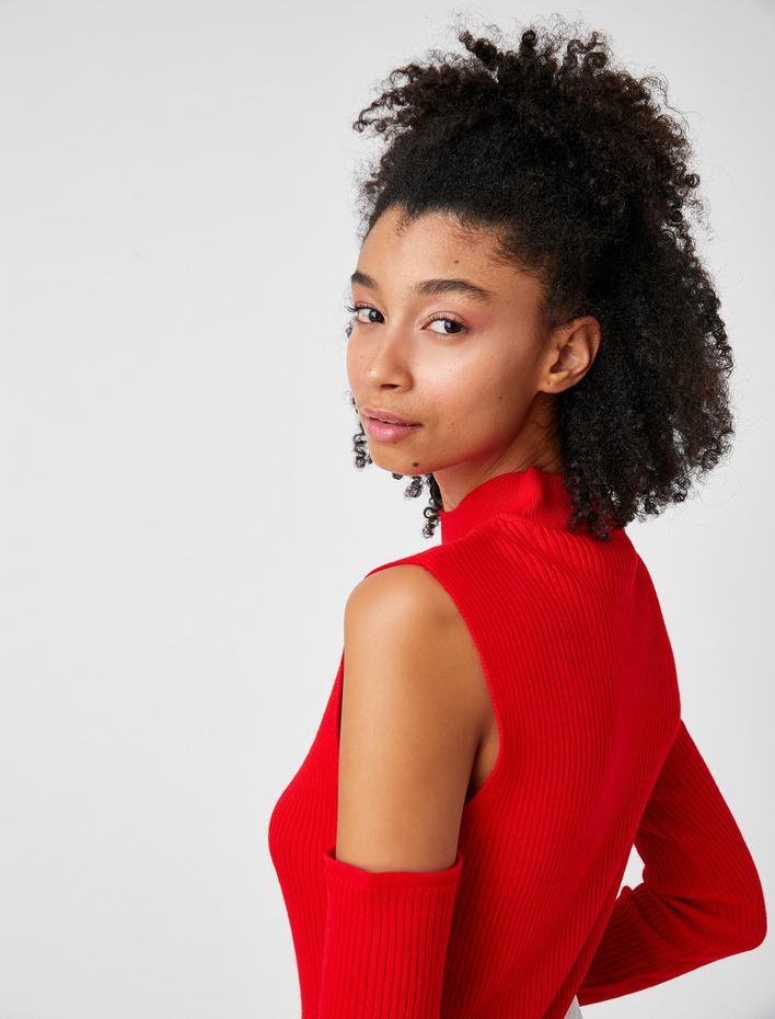  Yılbaşı Kazağı Pencere Detaylı Triko