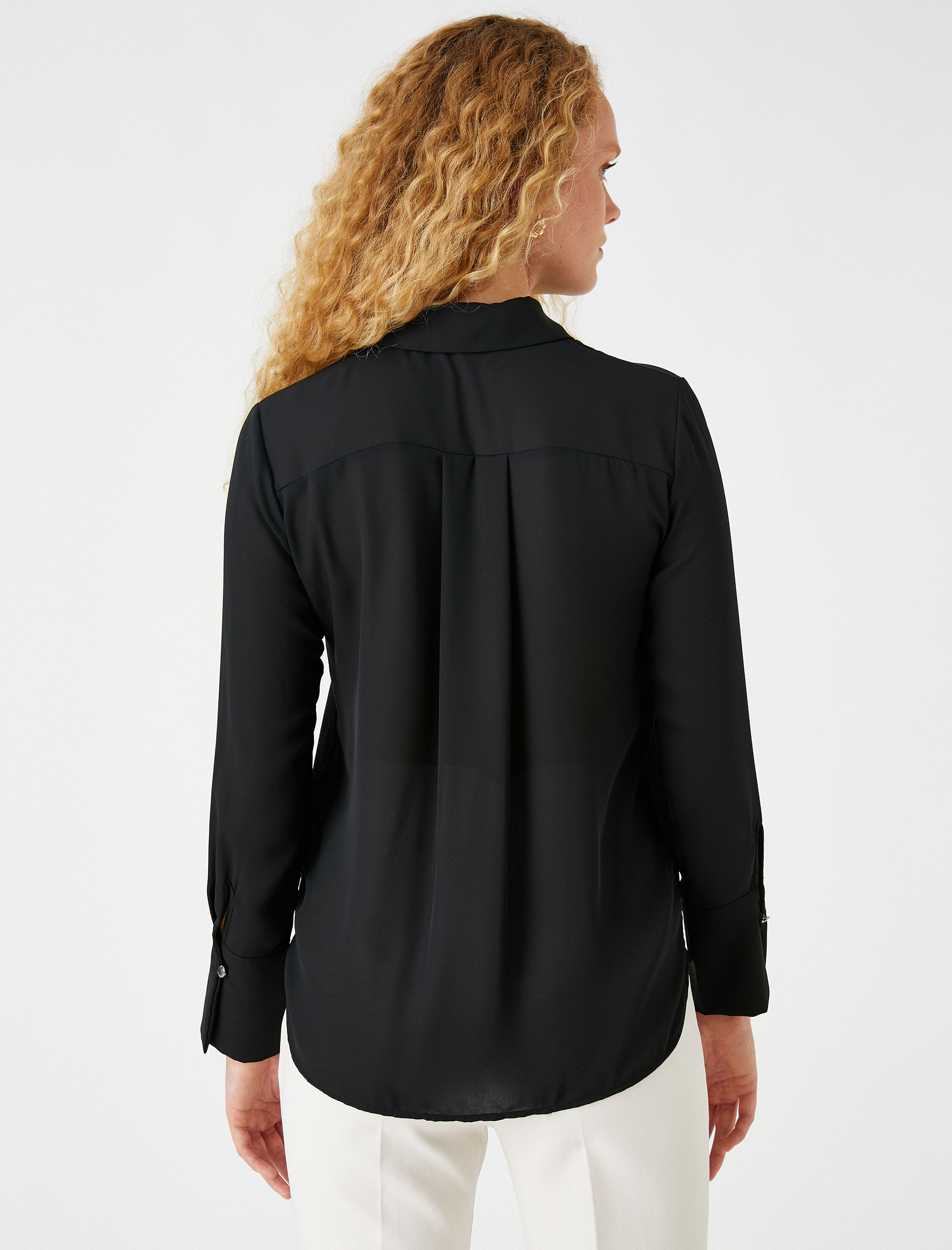   Kol Detaylı Gömlek