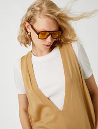 Derin V Yaka Süveter