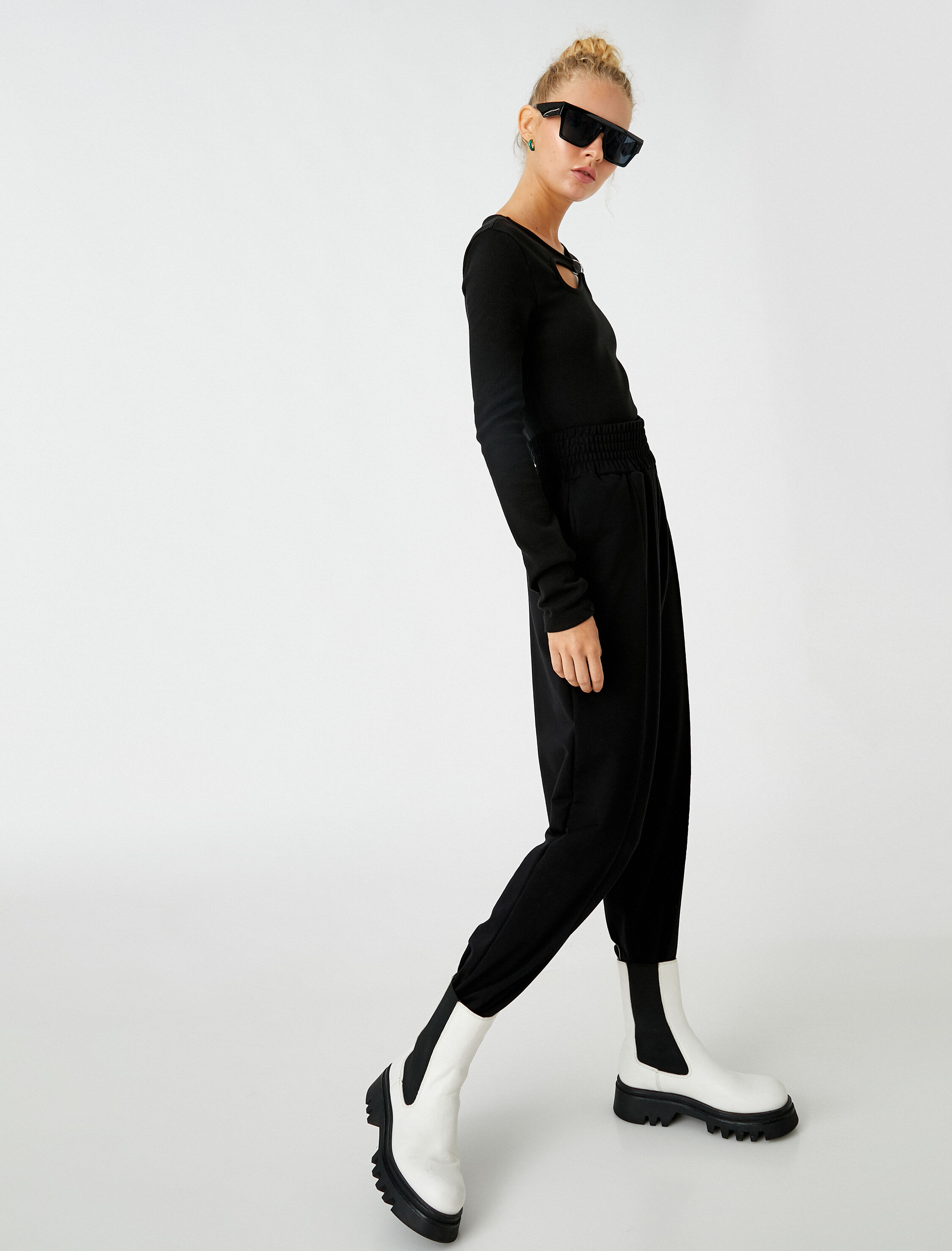   Jogger Eşofman Altı Yüksek Bel