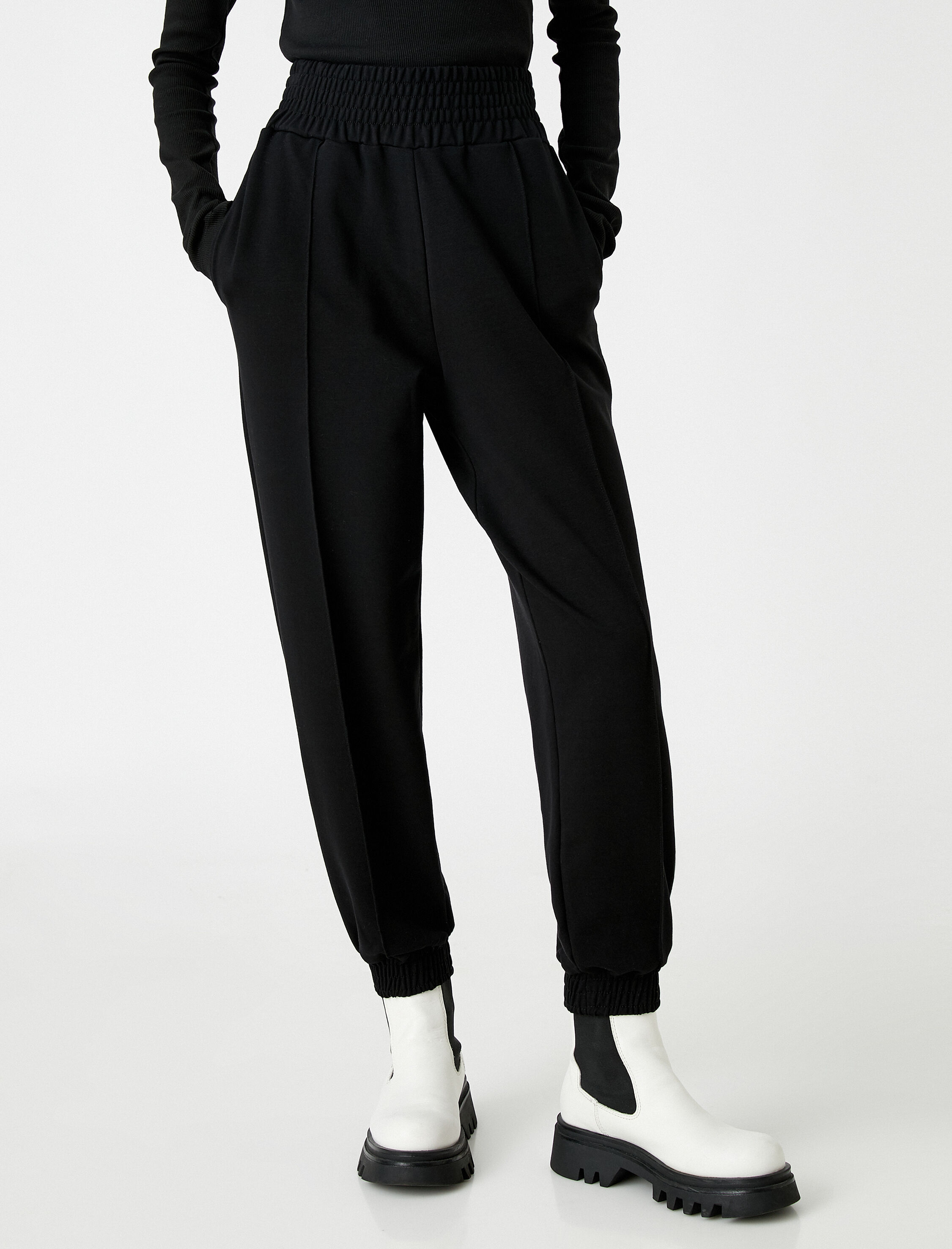   Jogger Eşofman Altı Yüksek Bel