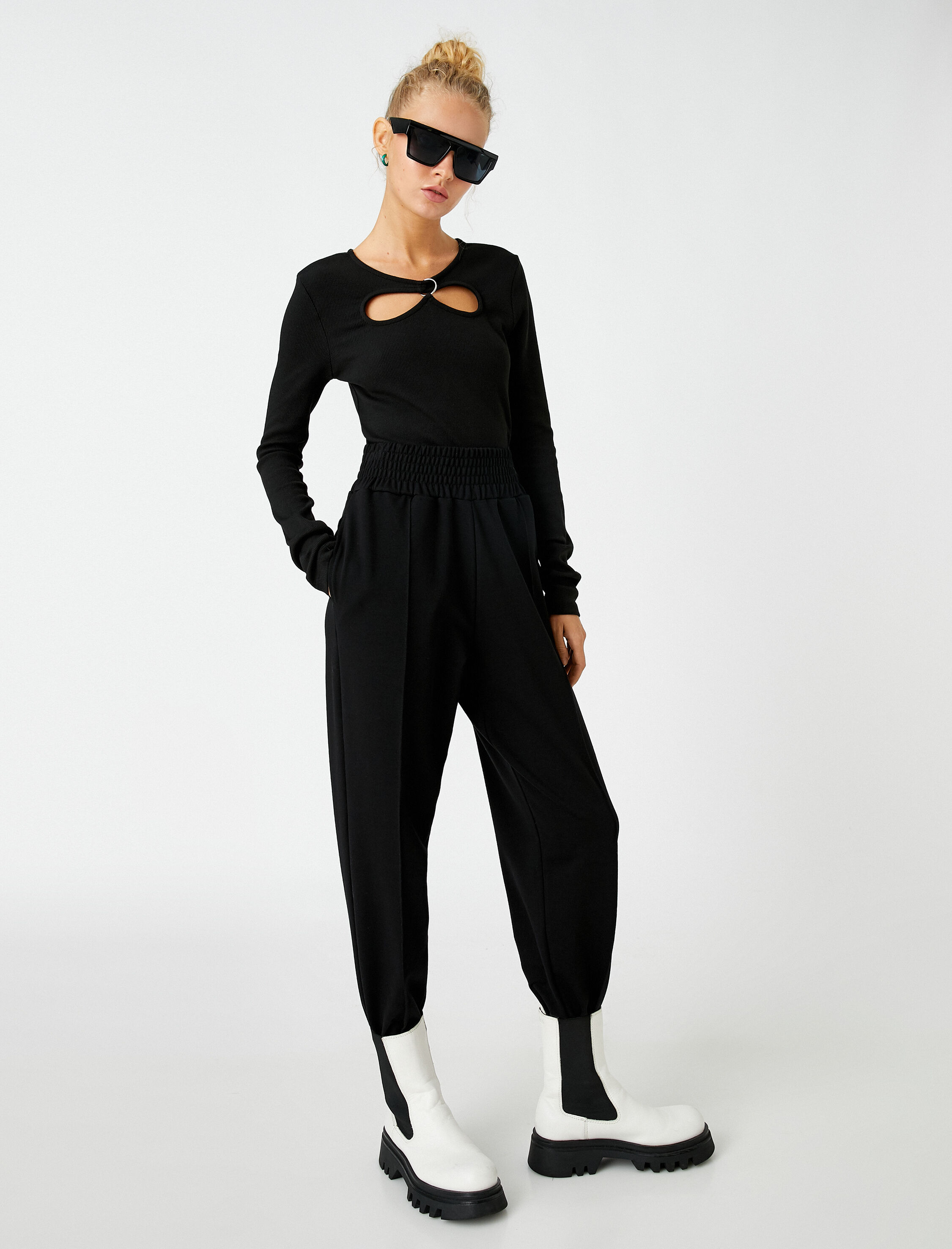   Jogger Eşofman Altı Yüksek Bel