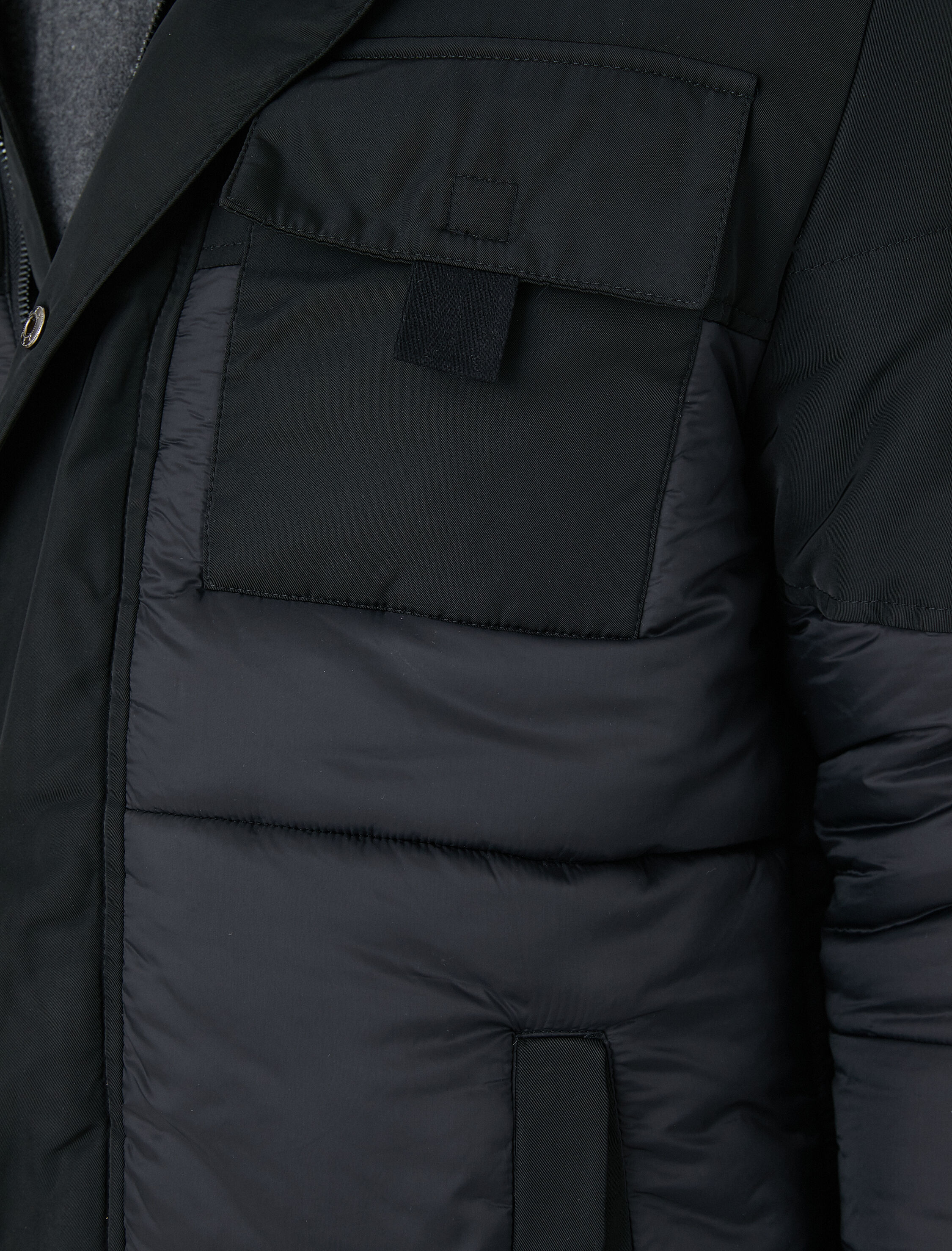 Anorak Şişme Mont Kapşonlu Cep Detaylı Su Geçirmez