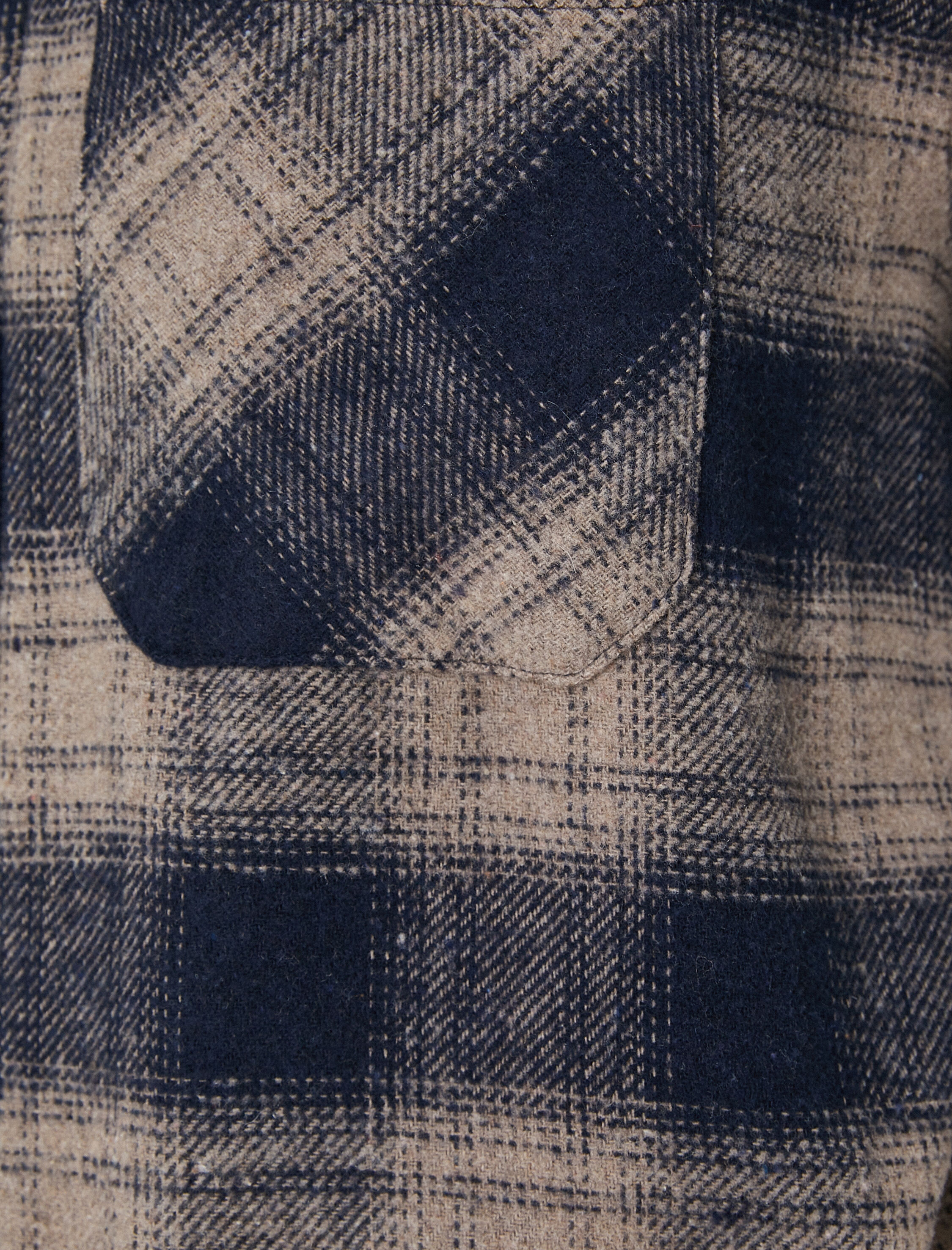   Oduncu Gömlek Ceket Yaka Detaylı Cepli Çıtçıtlı