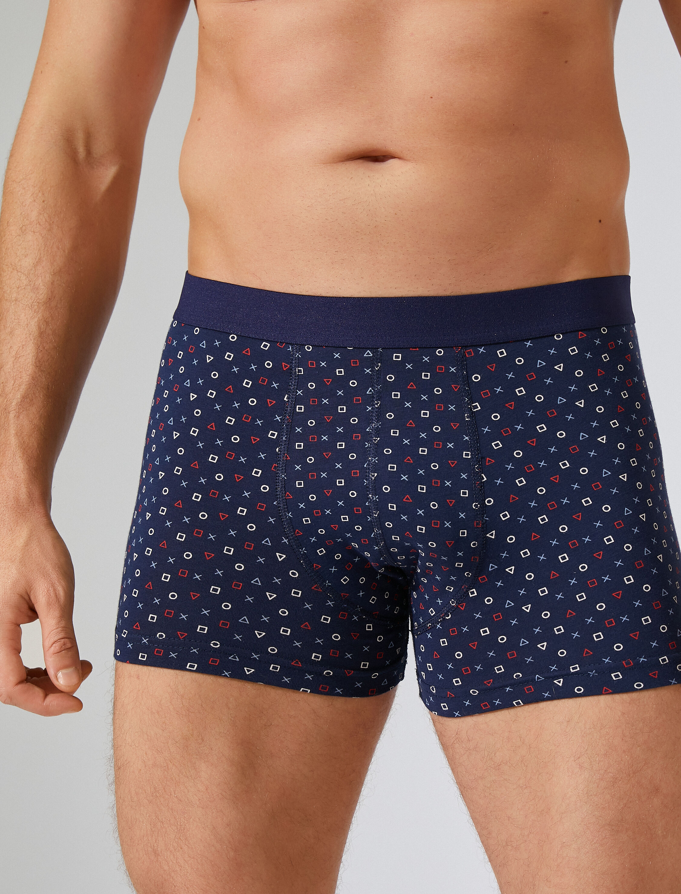   Baskılı Basic Regular Boxer