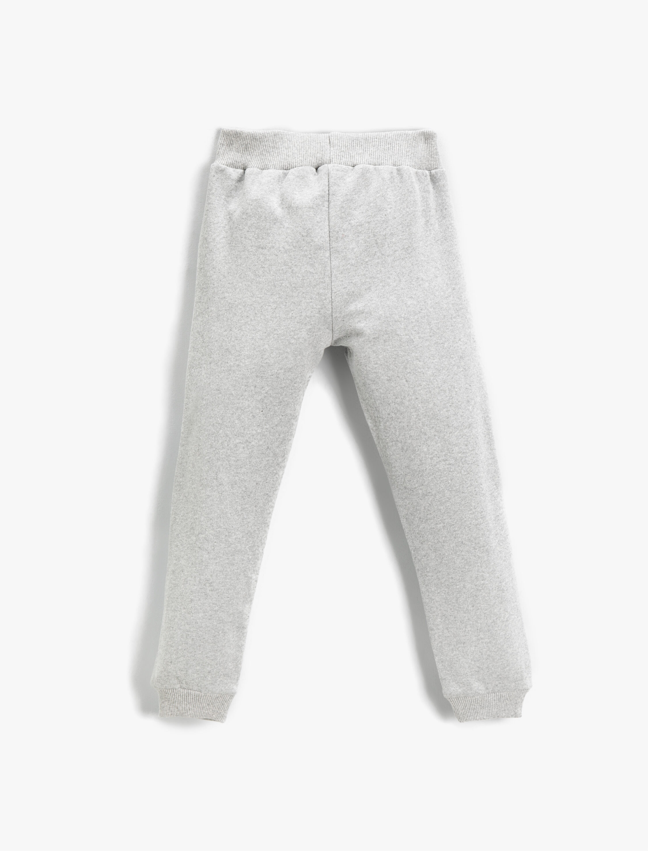  Kız Çocuk Baskılı Jogger Eşofman Altı Belden Bağlamalı