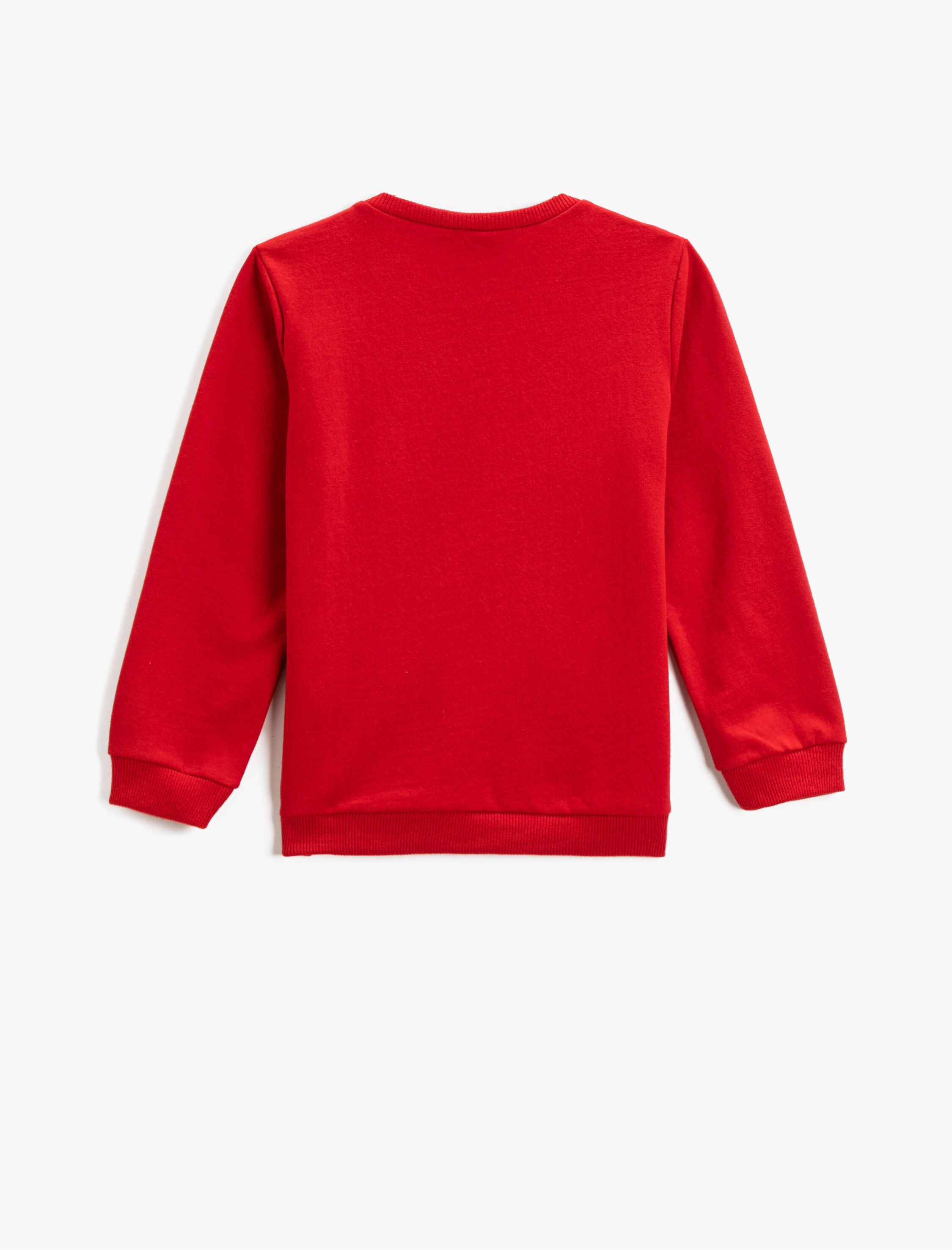  Erkek Çocuk Sweat Uzun Kollu Baskılı Bisiklet Yaka