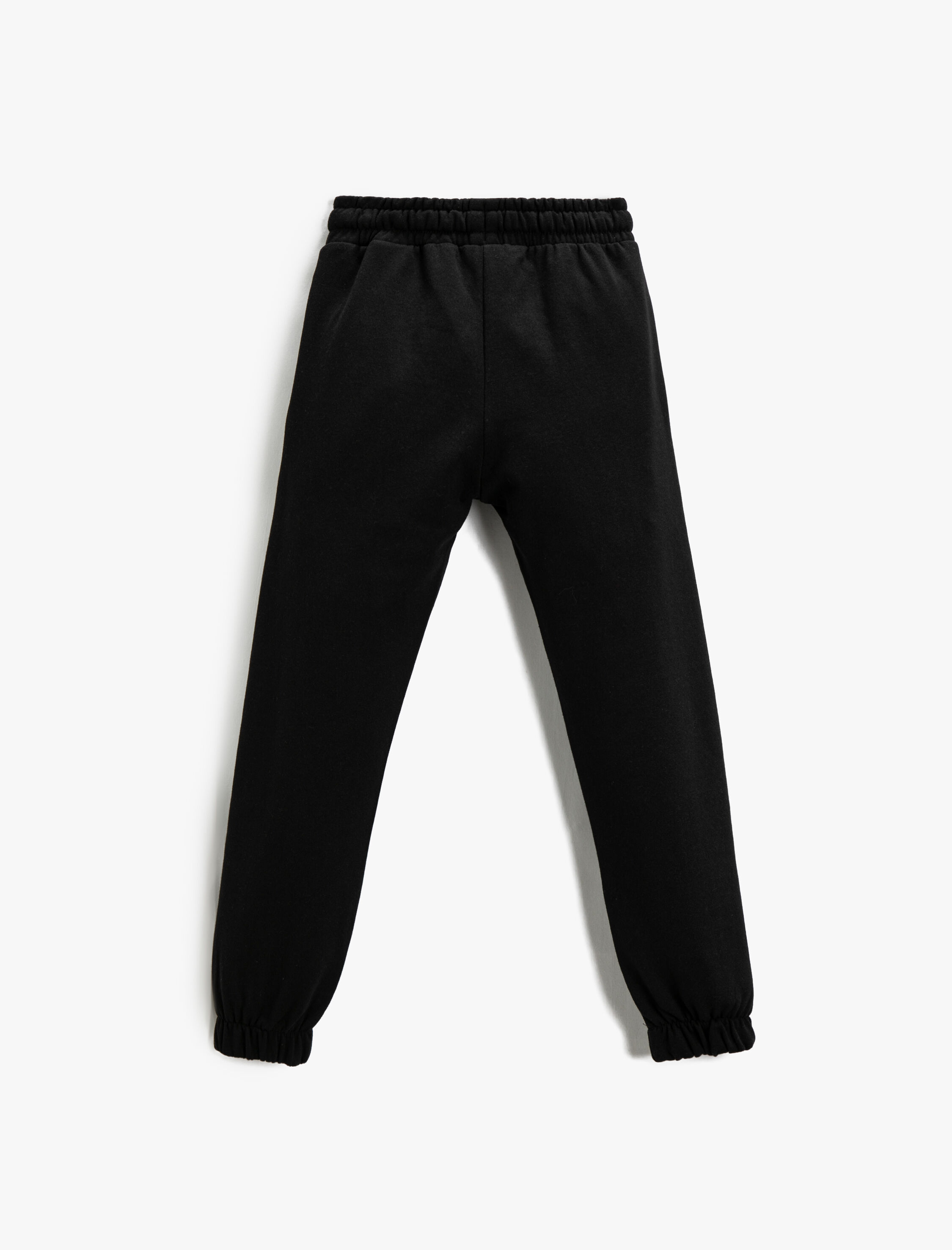  Kız Çocuk Basic Jogger Eşofman Altı Beli Bağlamalı