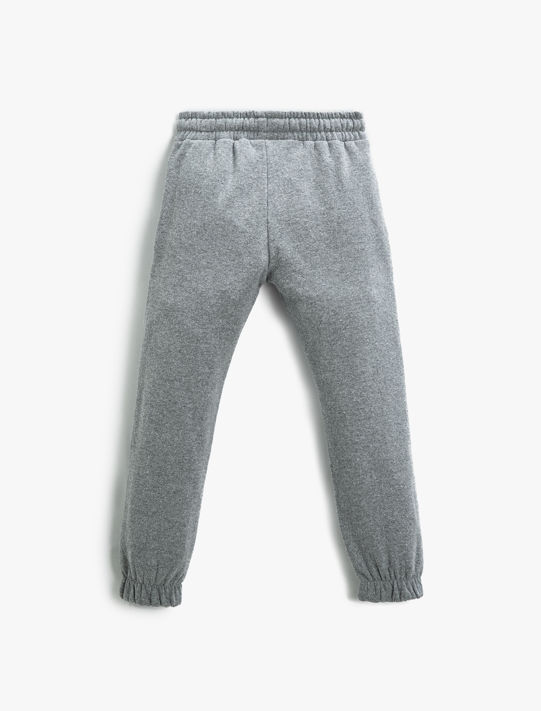  Kız Çocuk Basic Jogger Eşofman Altı Beli Bağlamalı