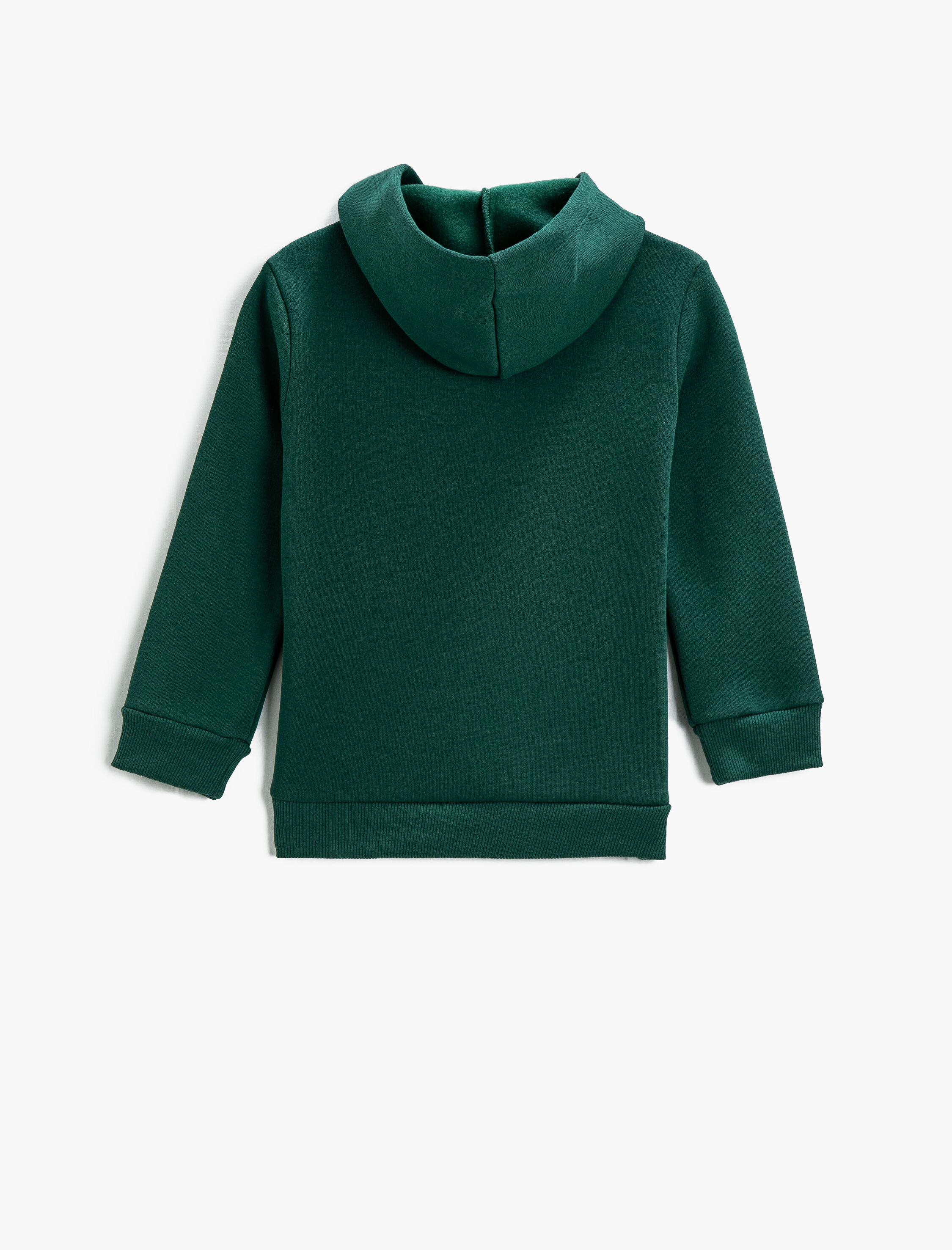  Erkek Çocuk Basic Kapüşonlu Sweatshirt Baskı Detaylı