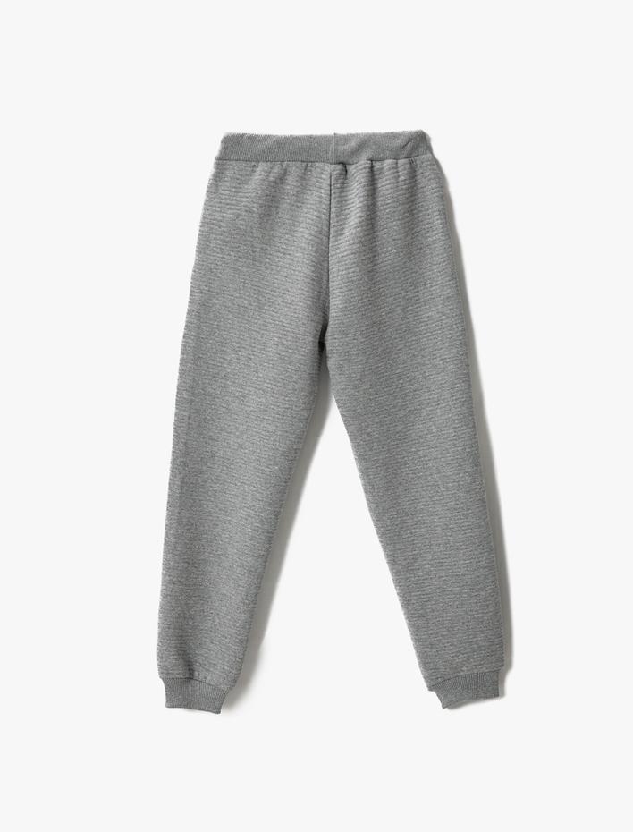 Erkek Çocuk Basic Jogger Eşofman Altı Beli Bağlamalı