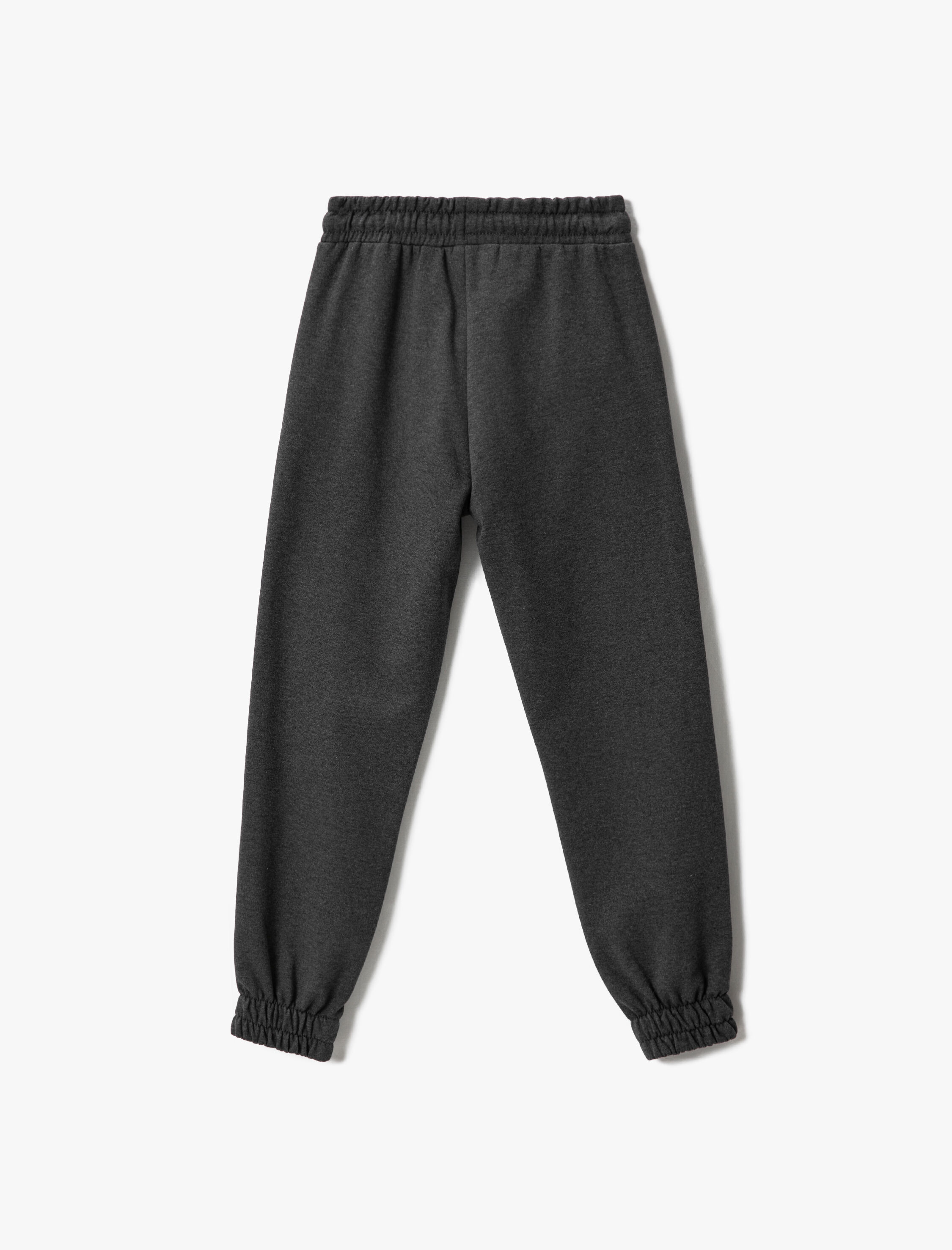  Erkek Çocuk Baskılı Jogger Eşofman Altı Beli Bağlamalı