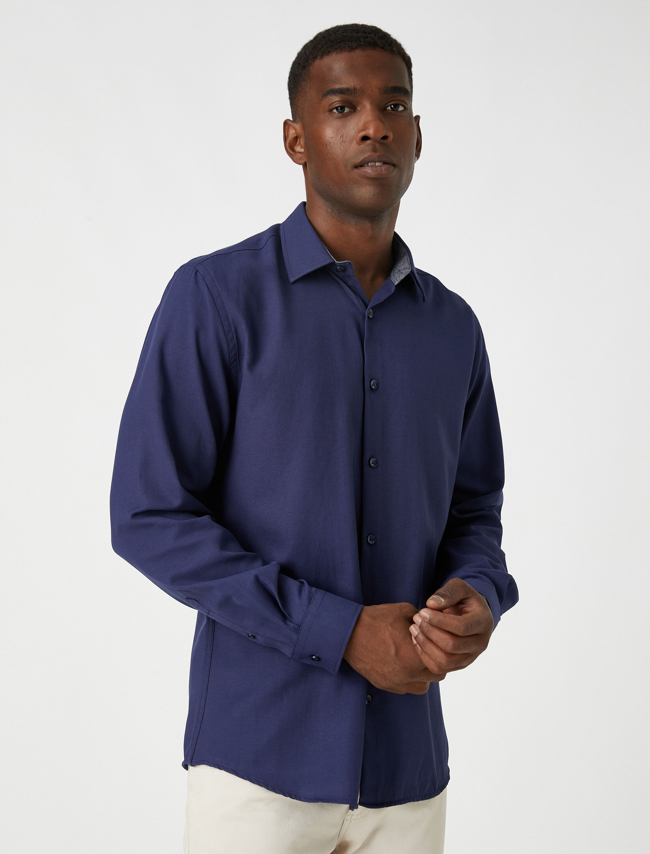   Basic Gömlek Klasik Yaka Non Iron