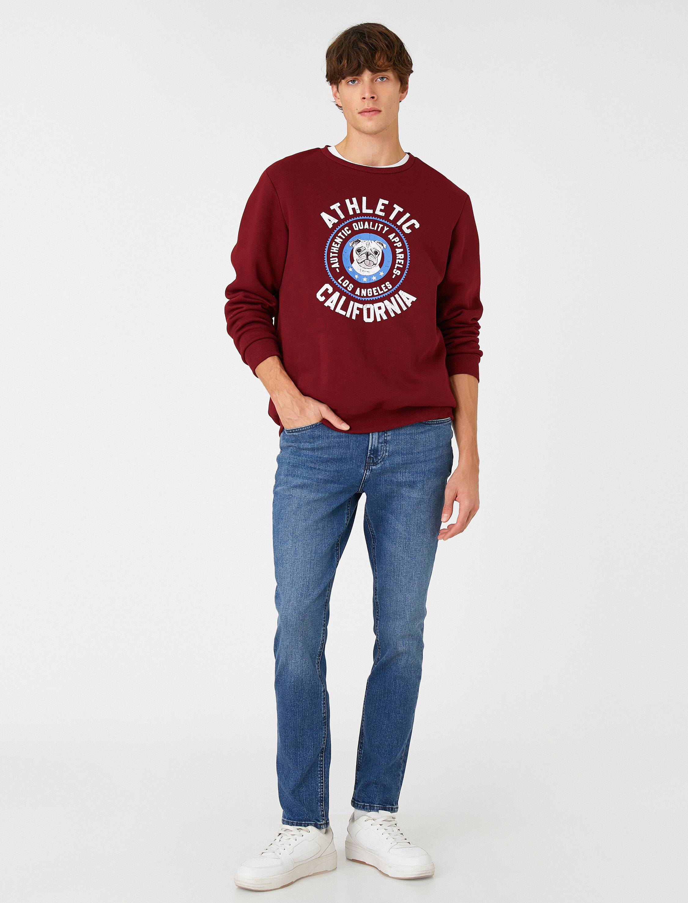   Slim Fit Kot Pantolon - Brad Jean