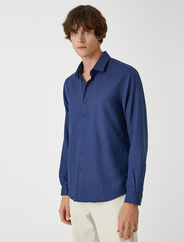  Basic Gömlek Klasik Yaka  Non Iron