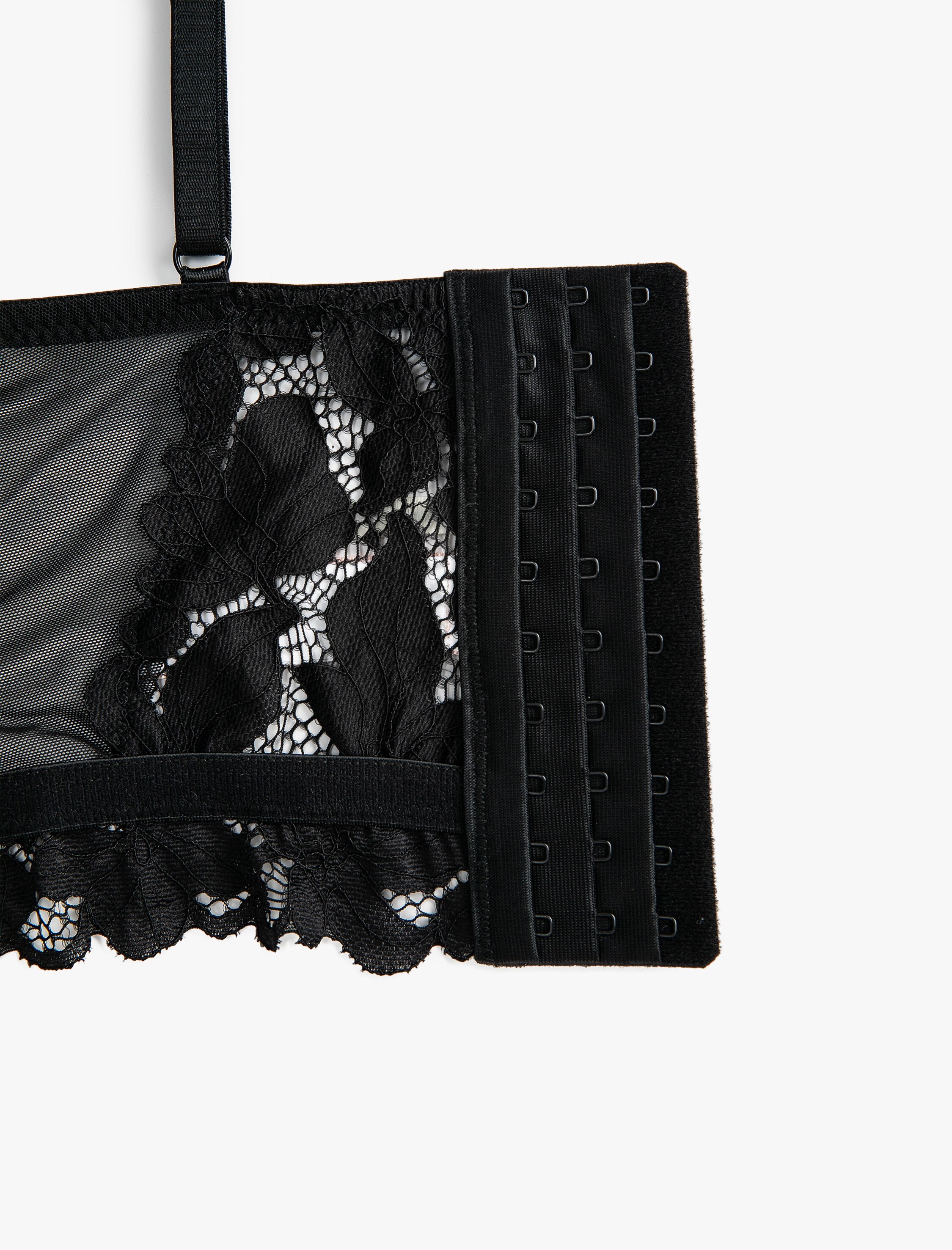   Dantelli Bralet Balenli Dolgusuz