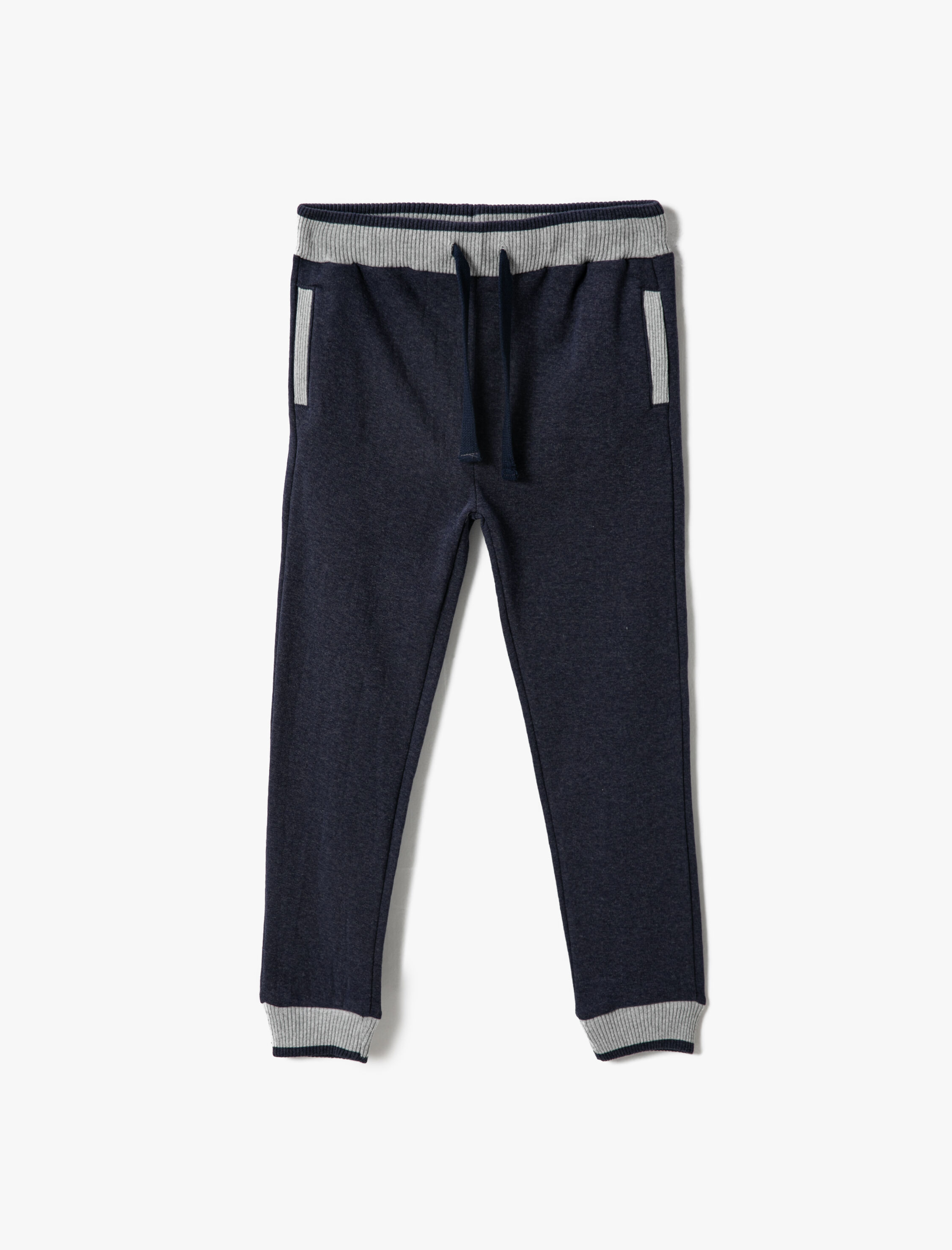  Erkek Çocuk Basic Jogger Eşofman Altı Beli Bağlamalı