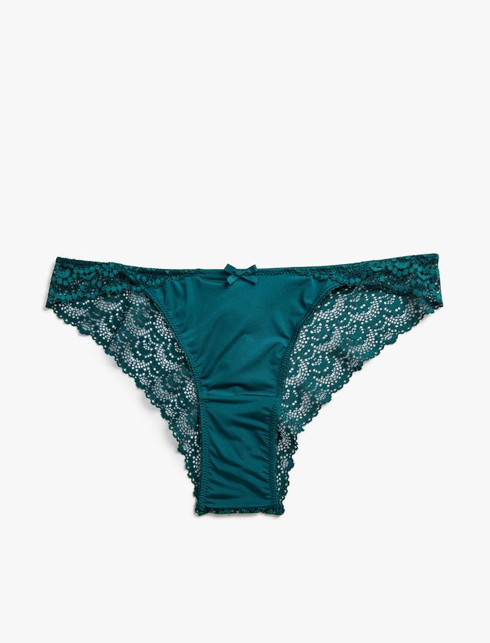  Brief Külot Dantelli Kurdele Detaylı