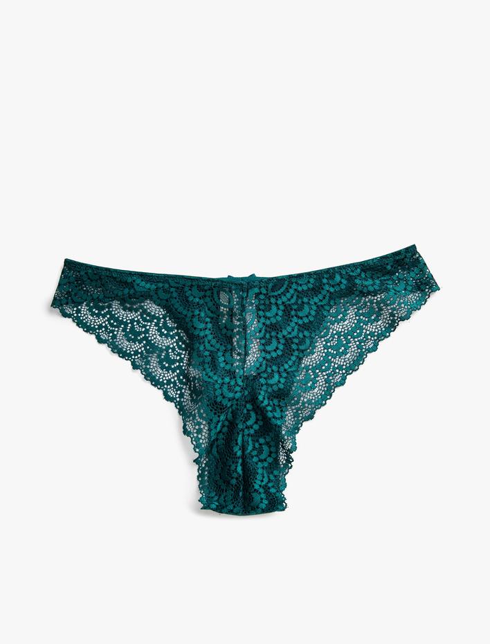  Brief Külot Dantelli Kurdele Detaylı