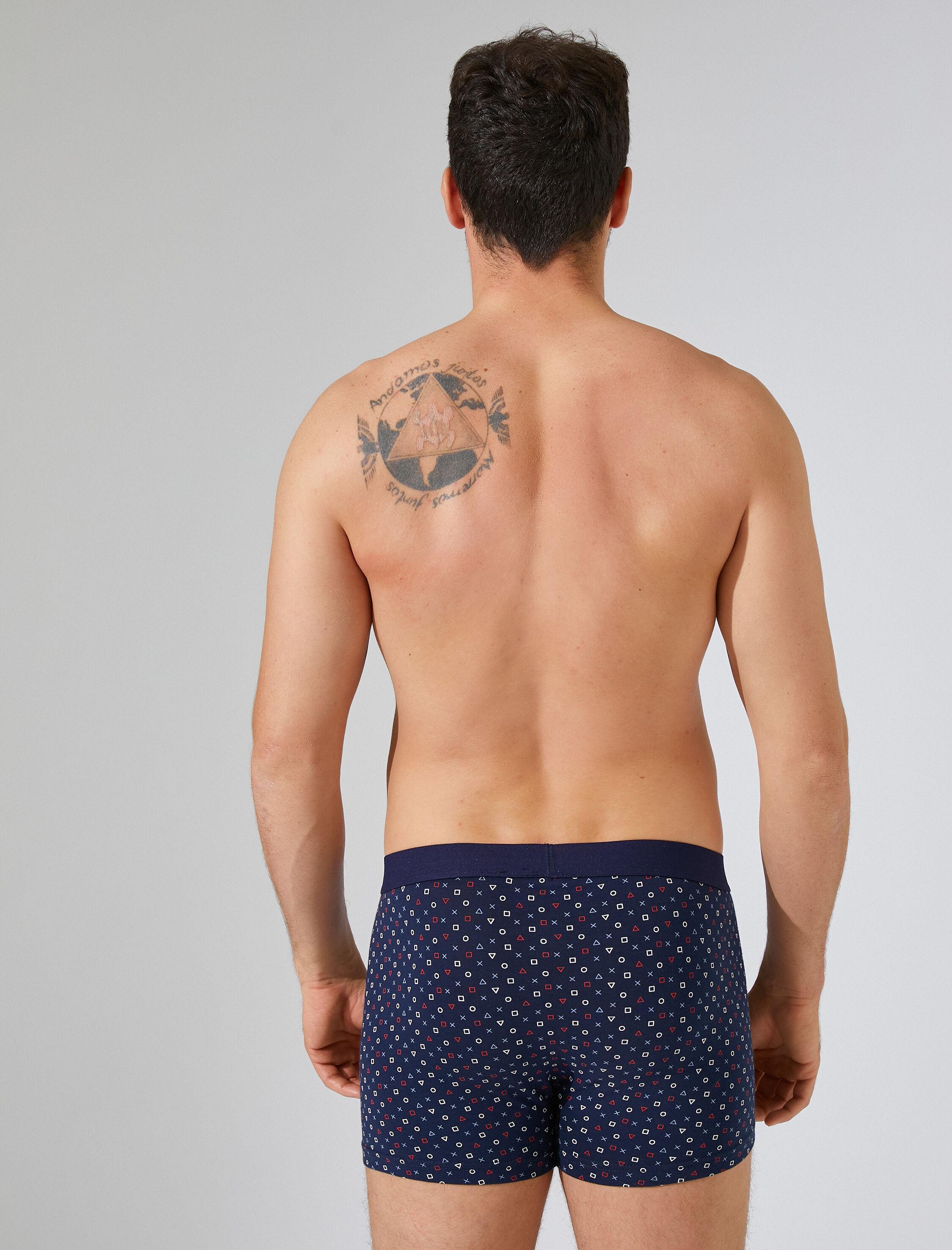   Baskılı Basic Regular Boxer