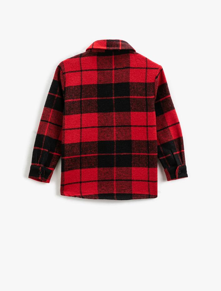 Erkek Çocuk Oduncu Gömlek Uzun Kollu Yumuşak Dokulu