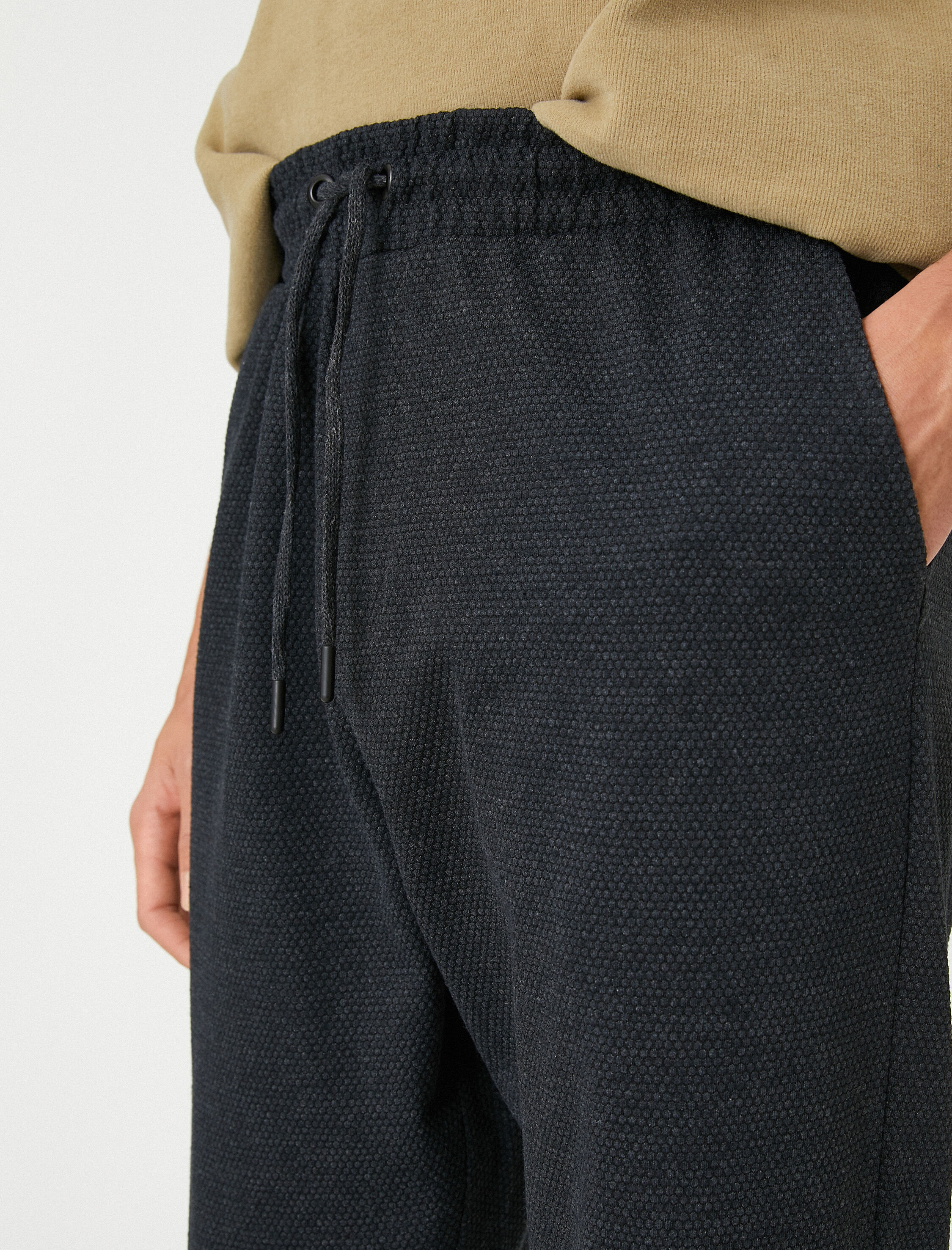   Basic Jogger Eşofman Altı Beli Bağcıklı Cepli