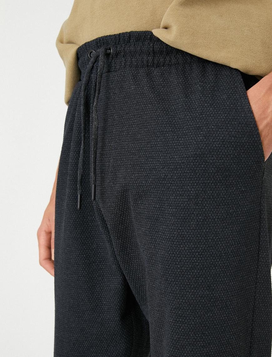   Basic Jogger Eşofman Altı Beli Bağcıklı Cepli