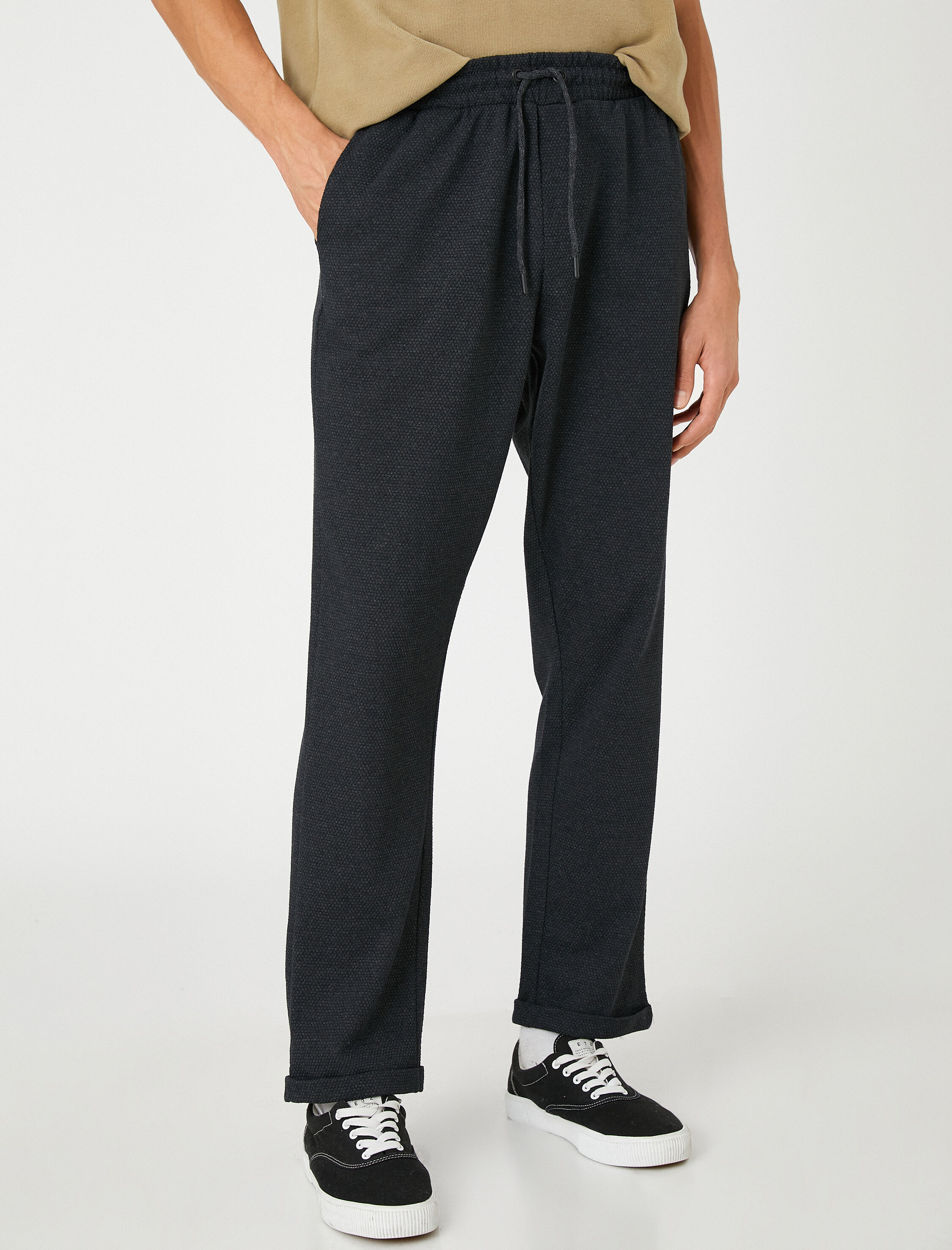   Basic Jogger Eşofman Altı Beli Bağcıklı Cepli