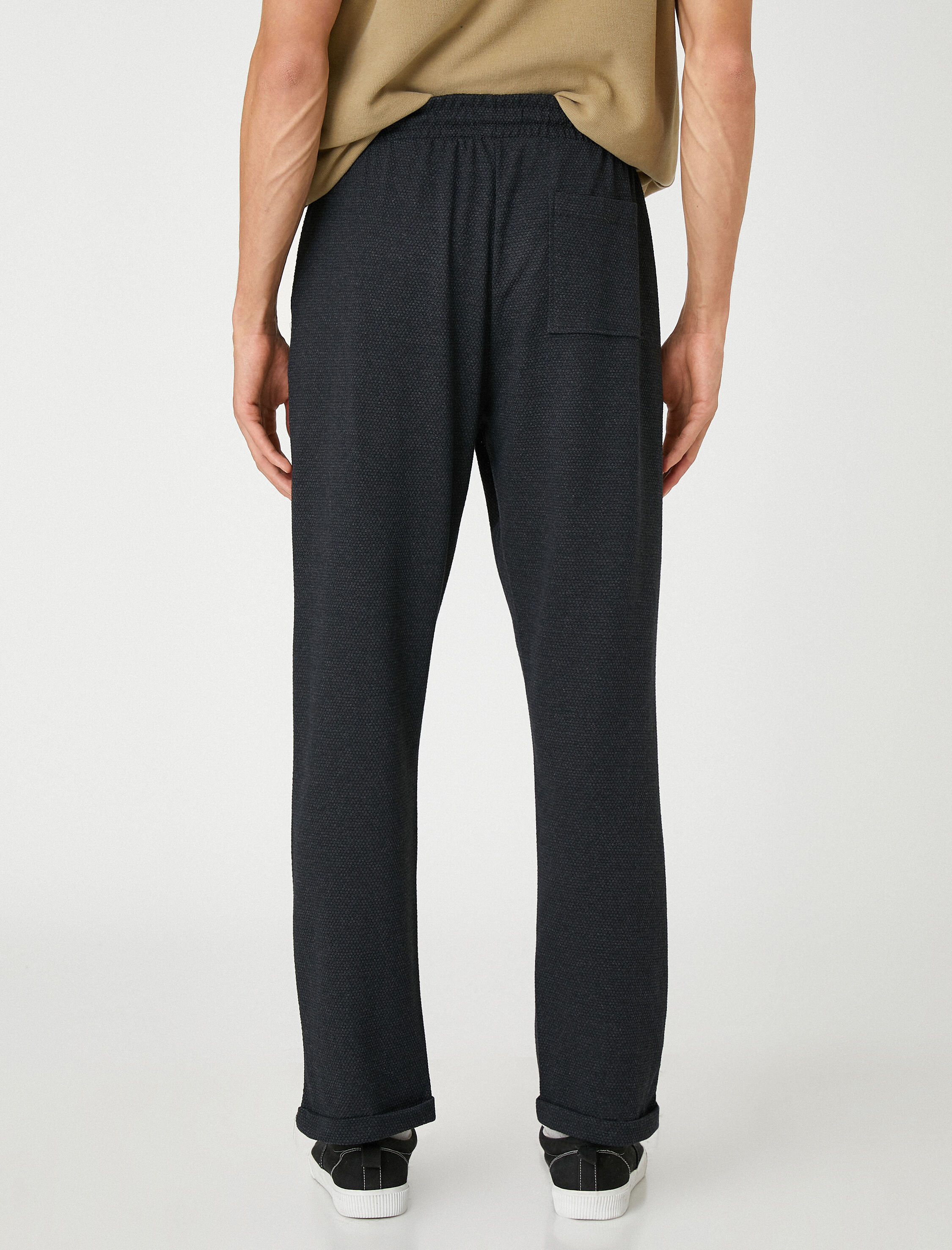   Basic Jogger Eşofman Altı Beli Bağcıklı Cepli