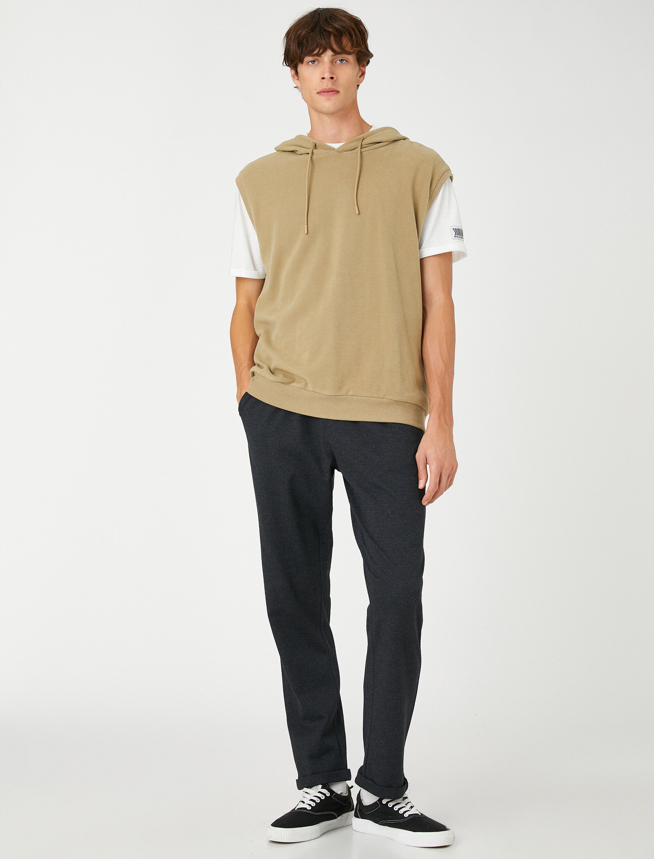   Basic Jogger Eşofman Altı Beli Bağcıklı Cepli