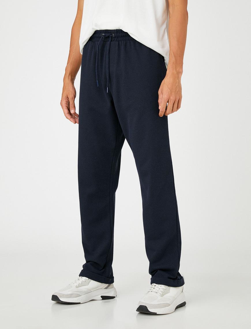   Basic Jogger Eşofman Altı Beli Bağcıklı Cepli