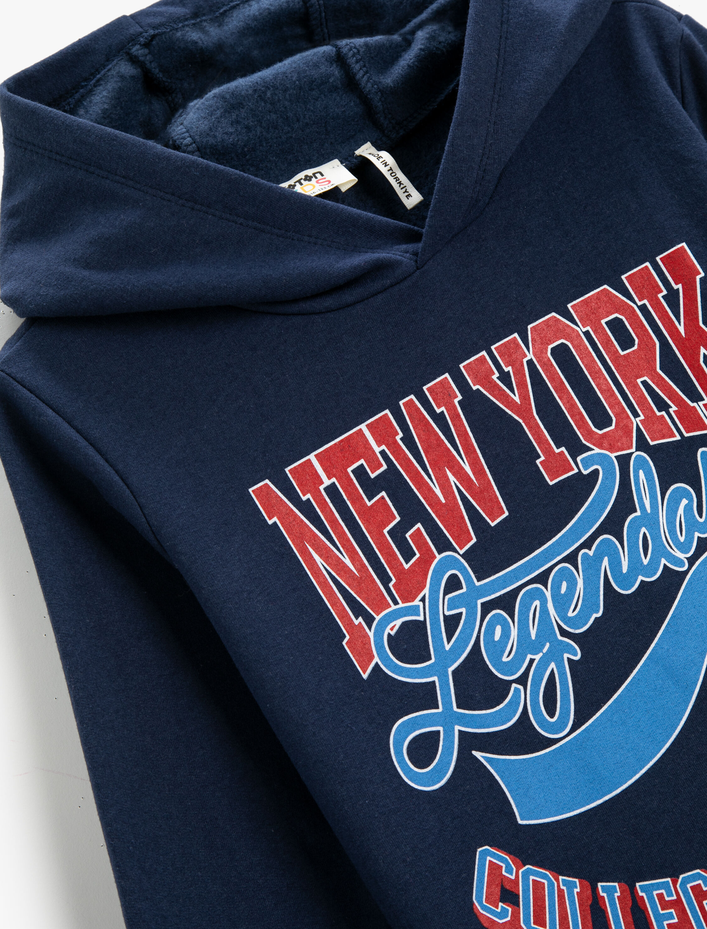  Erkek Çocuk Kapüşonlu Sweatshirt Baskılı