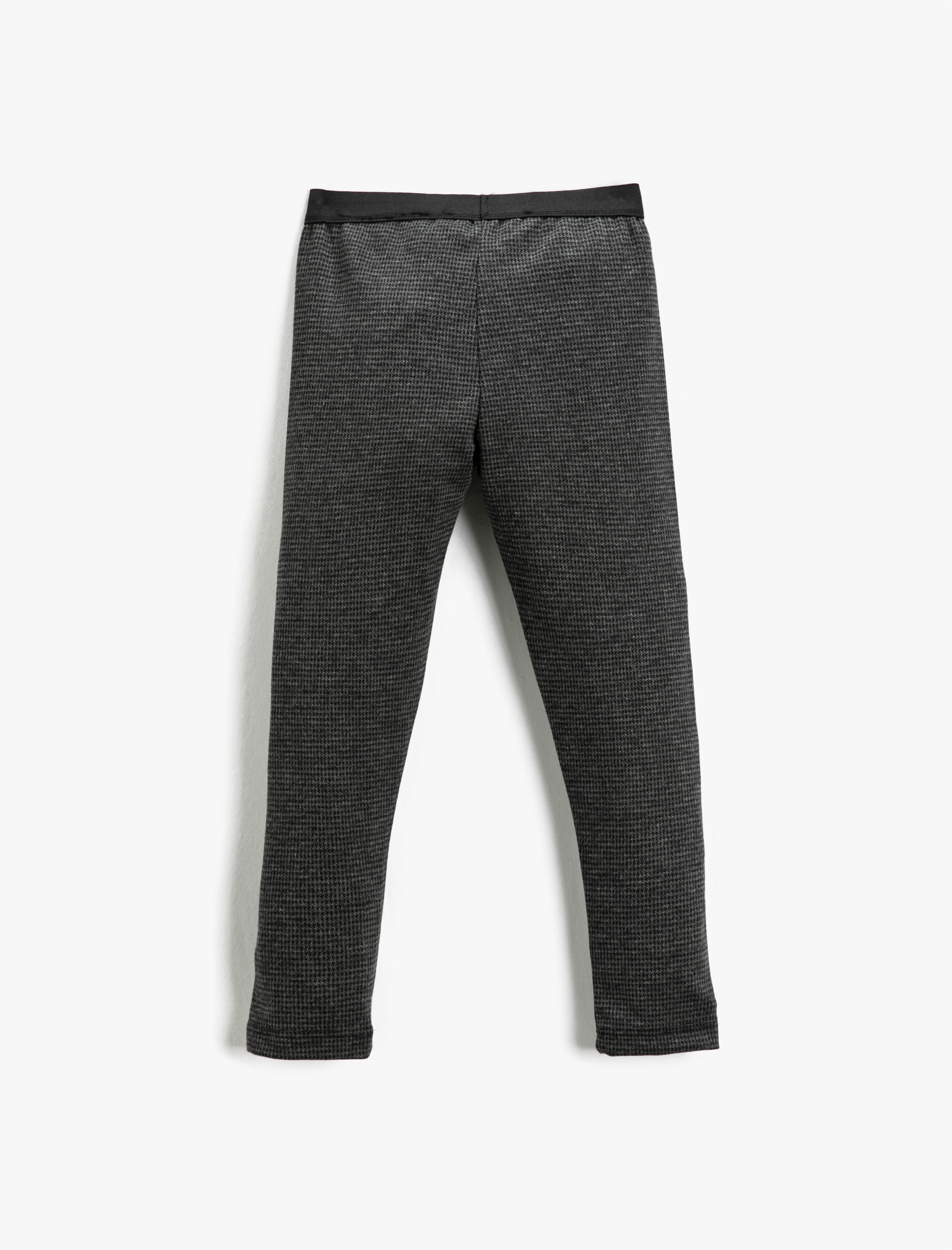  Kız Çocuk Basic Tayt Beli Lastikli