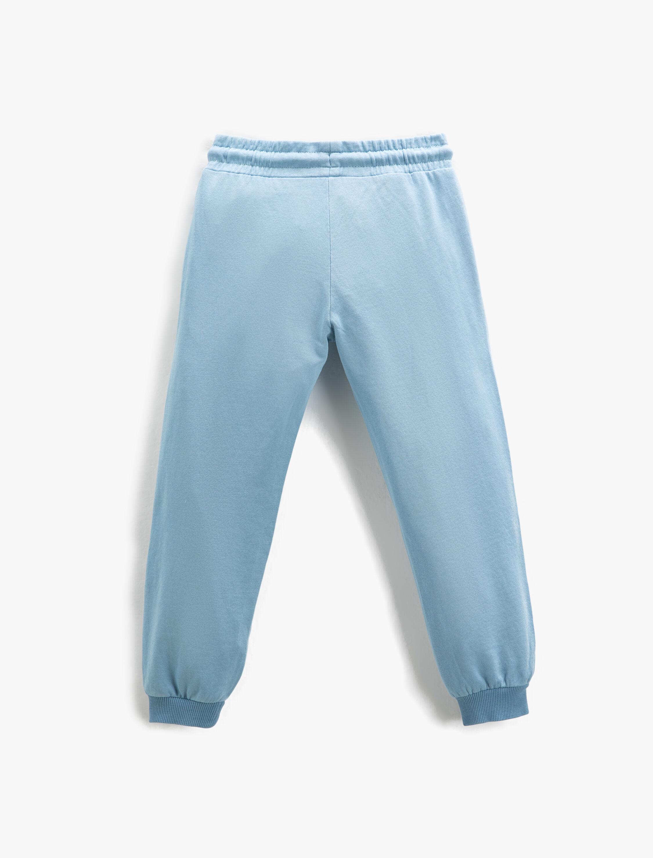  Erkek Çocuk Jogger Eşofman Altı Beli Bağlamalı Cepli Baskı Detaylı Pamuklu