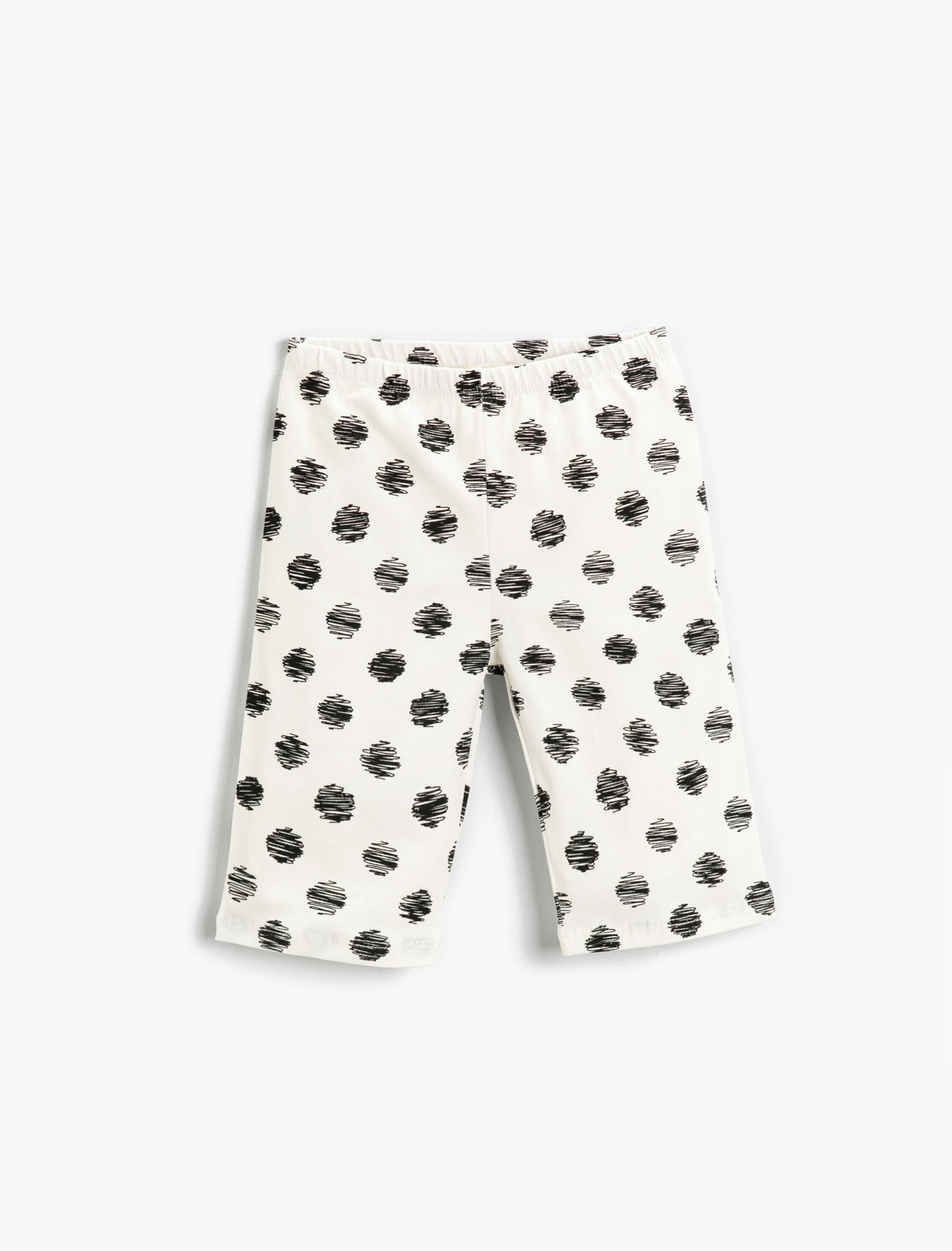  Kız Çocuk Baskılı Tayt Pamuklu