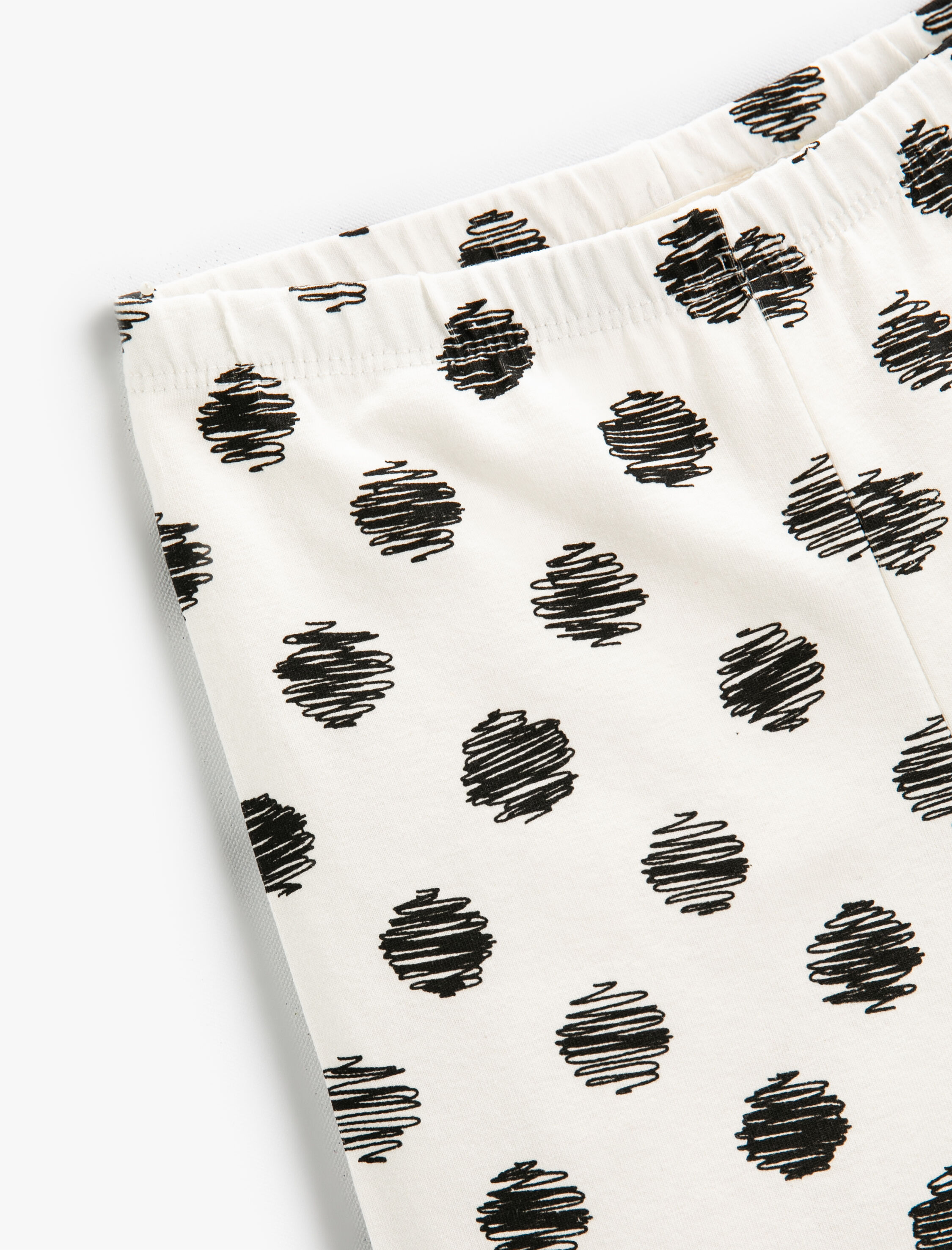  Kız Çocuk Baskılı Tayt Pamuklu