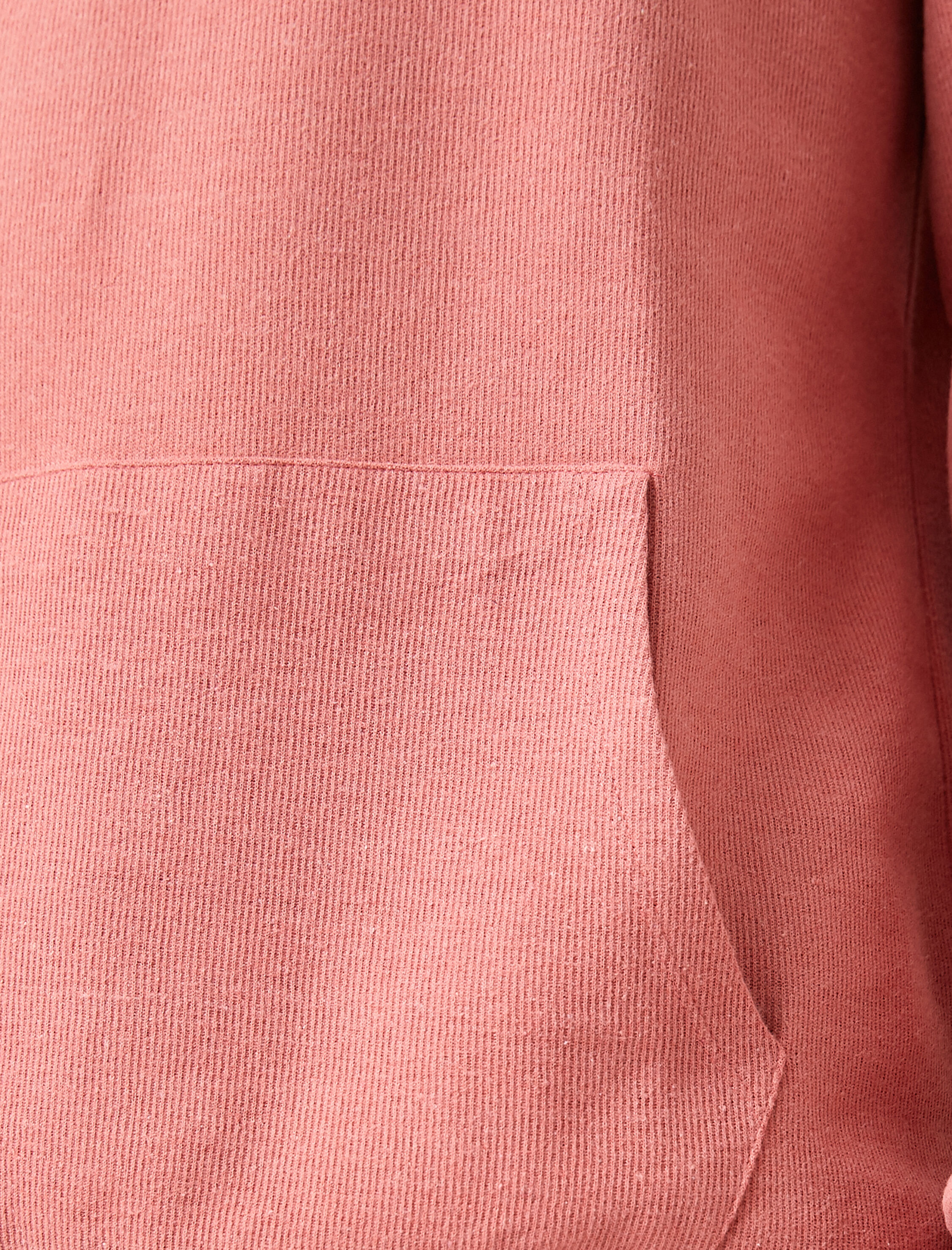   Fitilli Kapüşonlu Sweatshirt