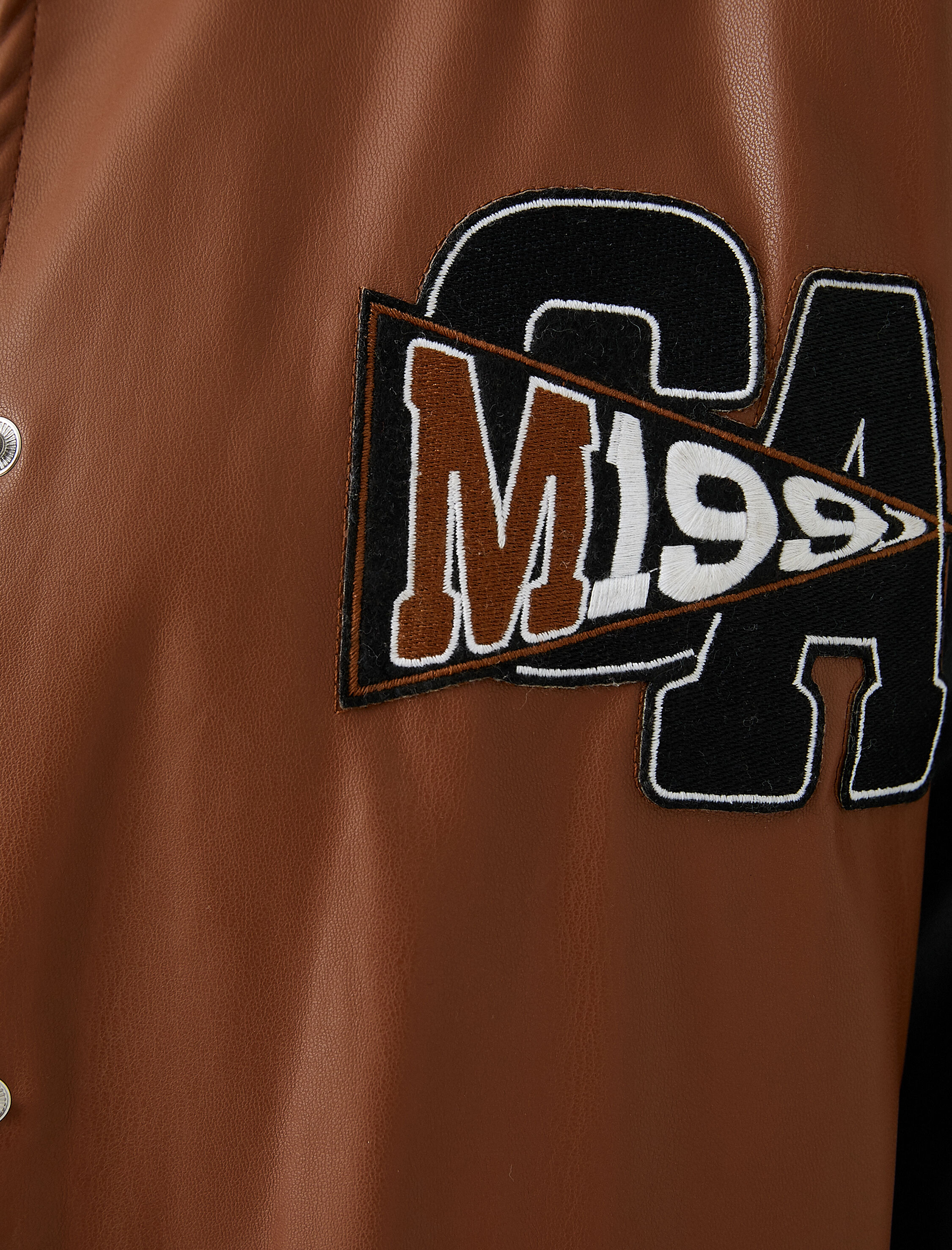   Pilot Ceket Deri Görünümlü Aplike Detaylı