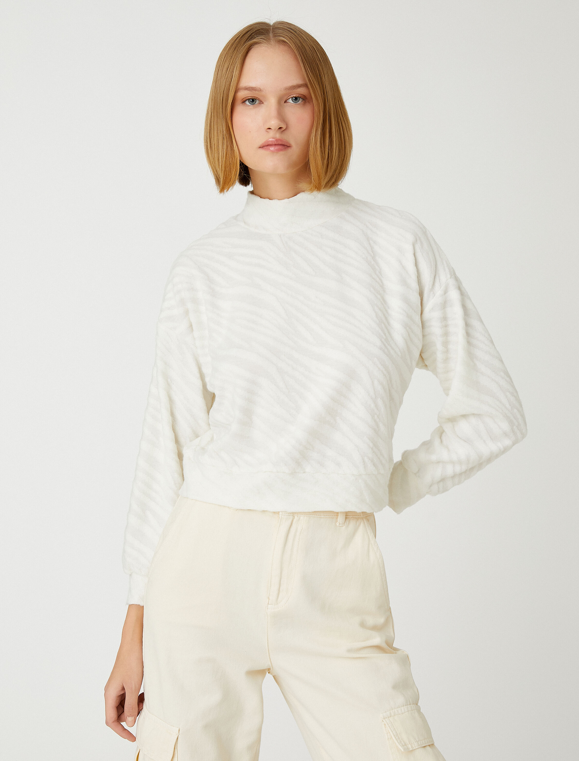   Balıkçı Yaka Sweatshirt