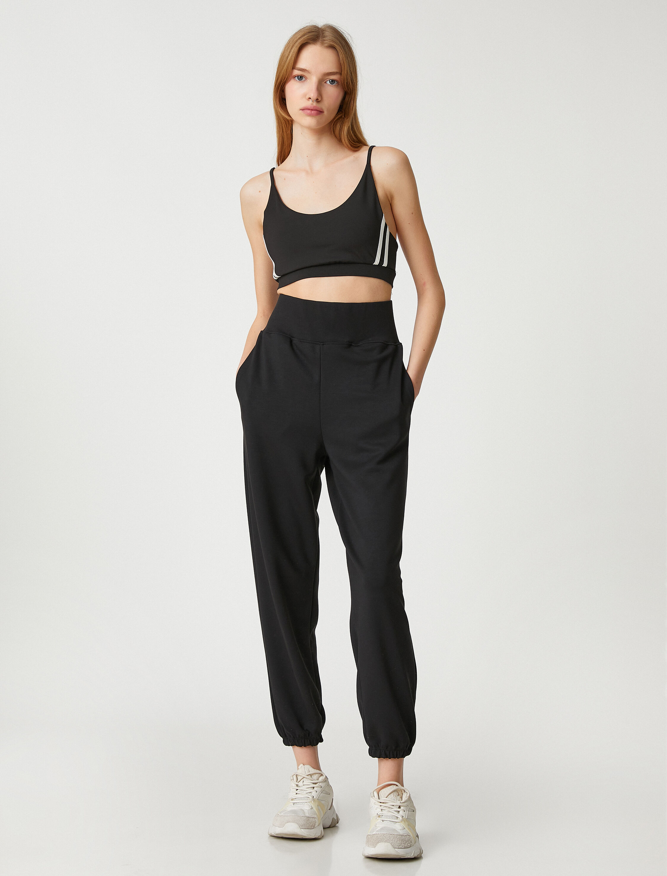   Jogger Eşofman Altı Ekstra Yüksek Bel Modal Karışımlı