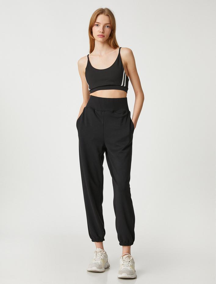  Jogger Eşofman Altı Ekstra Yüksek Bel Modal Karışımlı